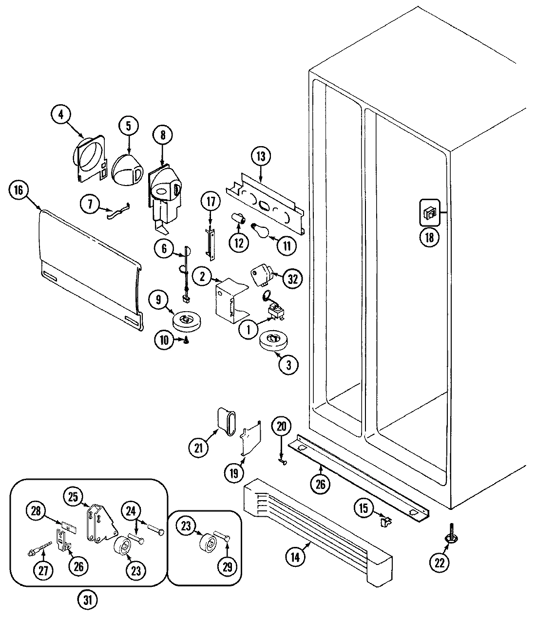 04 - FRESH FOOD COMPARTMENT