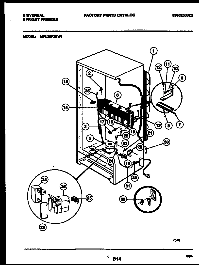 05 - SYSTEM AND AUTOMATIC DEFROST PARTS