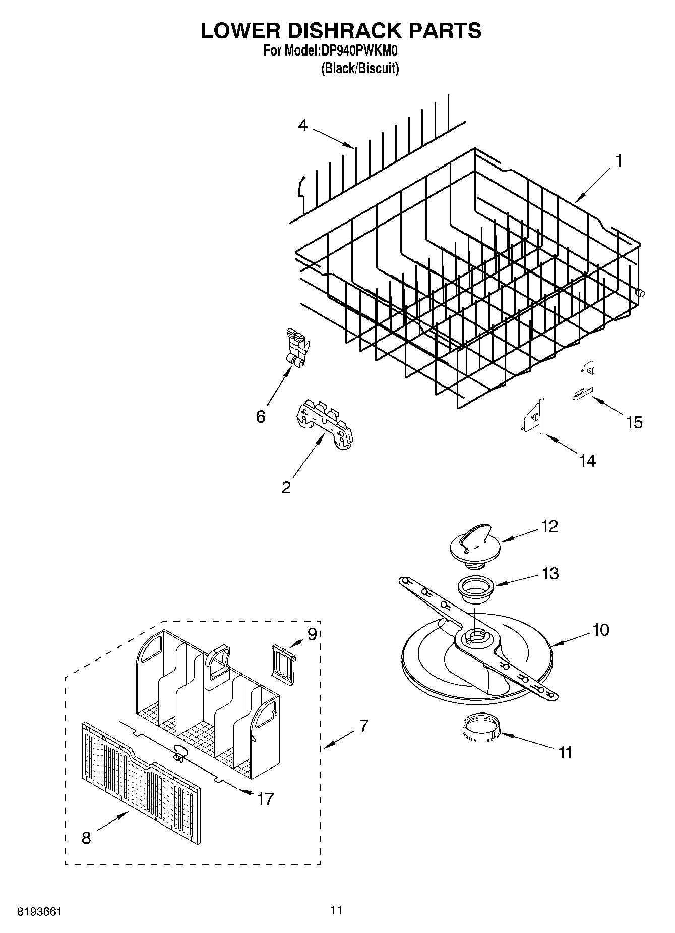 07 - LOWER DISHRACK