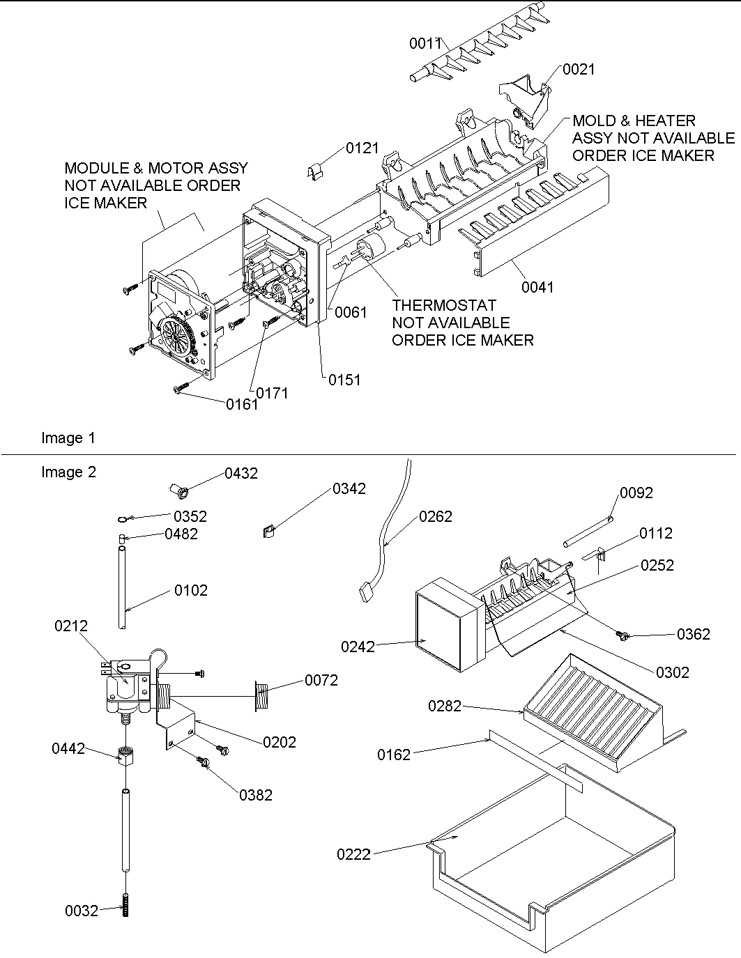 08 - Ice Maker Parts and Add on Ice Maker