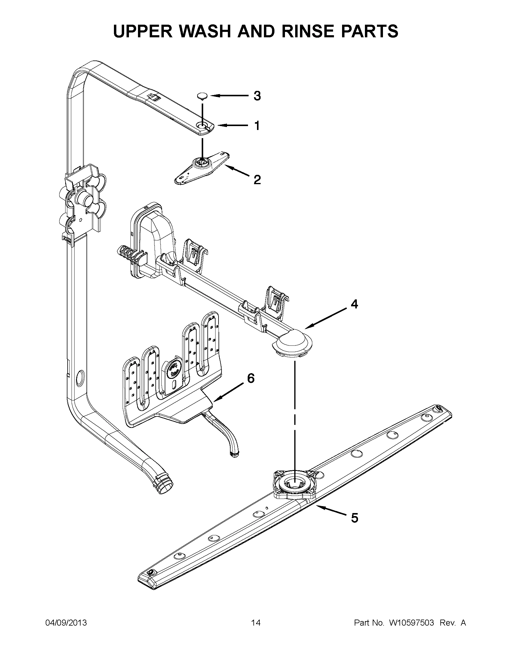 07 - UPPER WASH AND RINSE PARTS