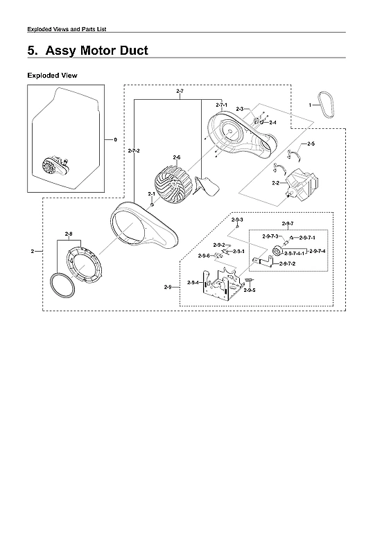 Motor Duct Assembly