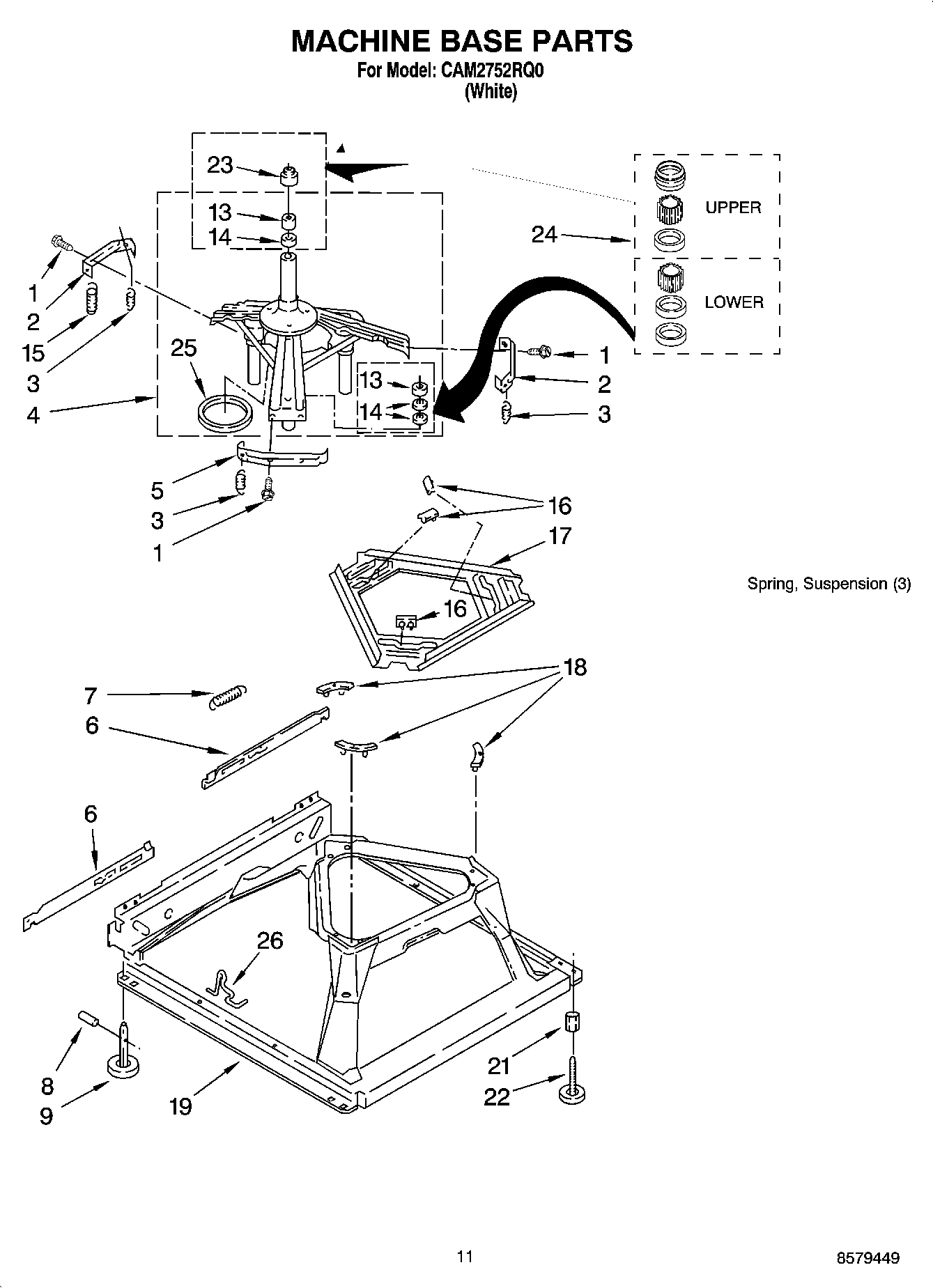07 - MACHINE BASE PARTS