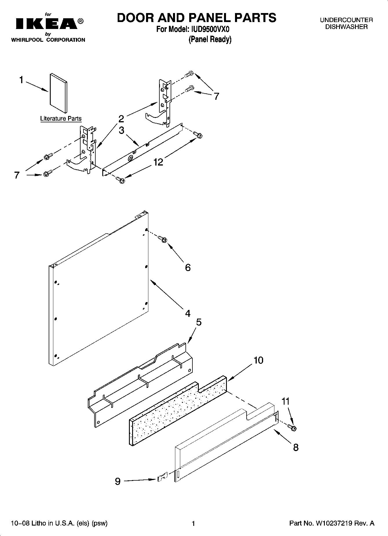01 - DOOR AND PANEL PARTS