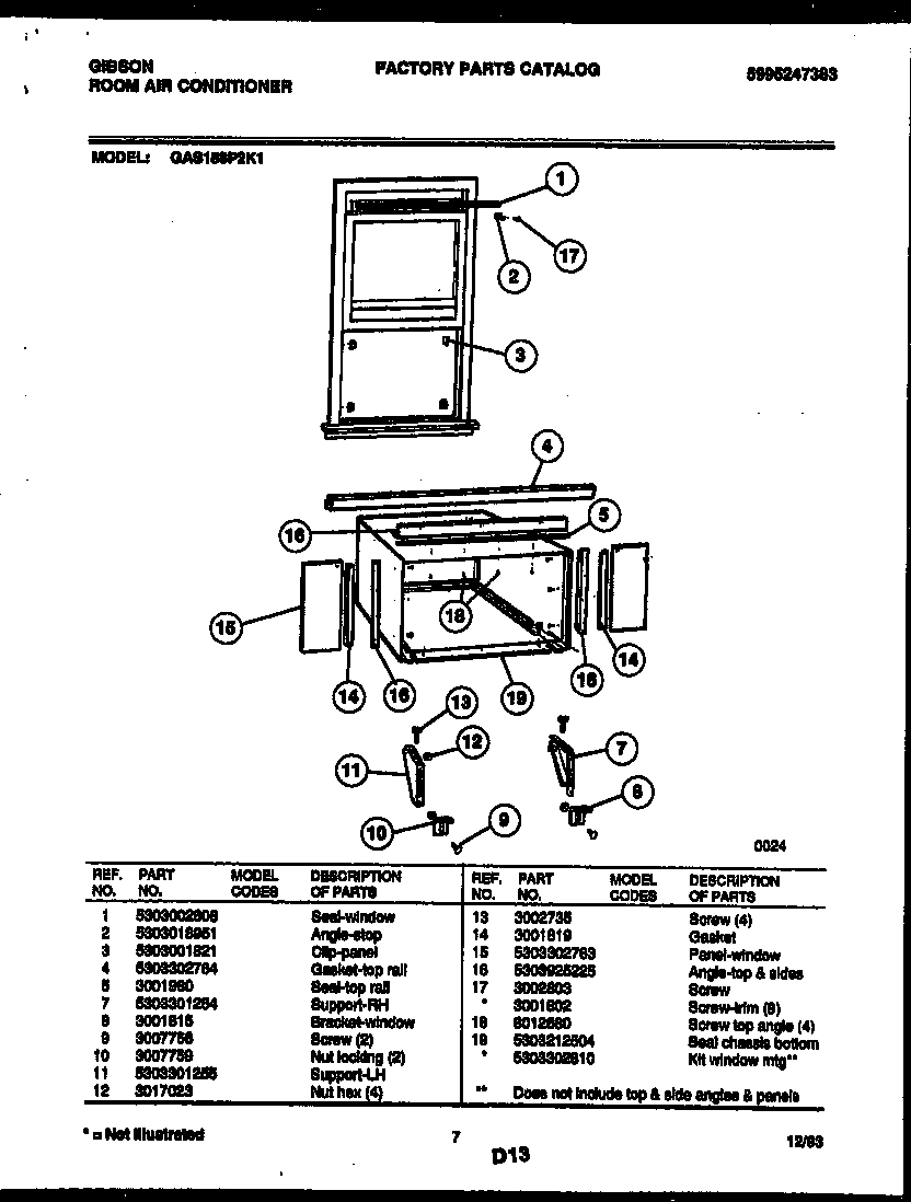 06 - CABINET AND INSTALLATION PARTS