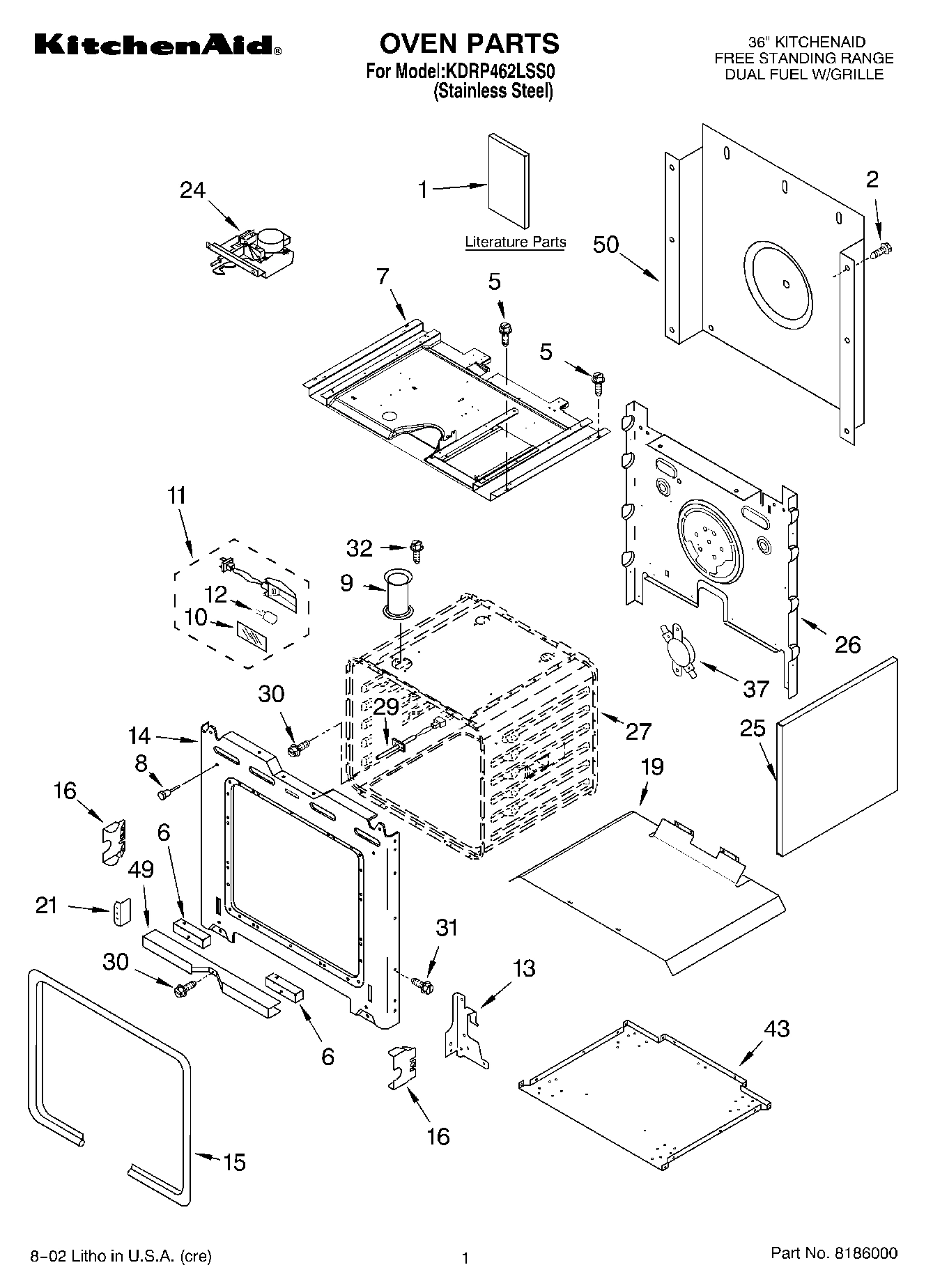 01 - OVEN, LITERATURE