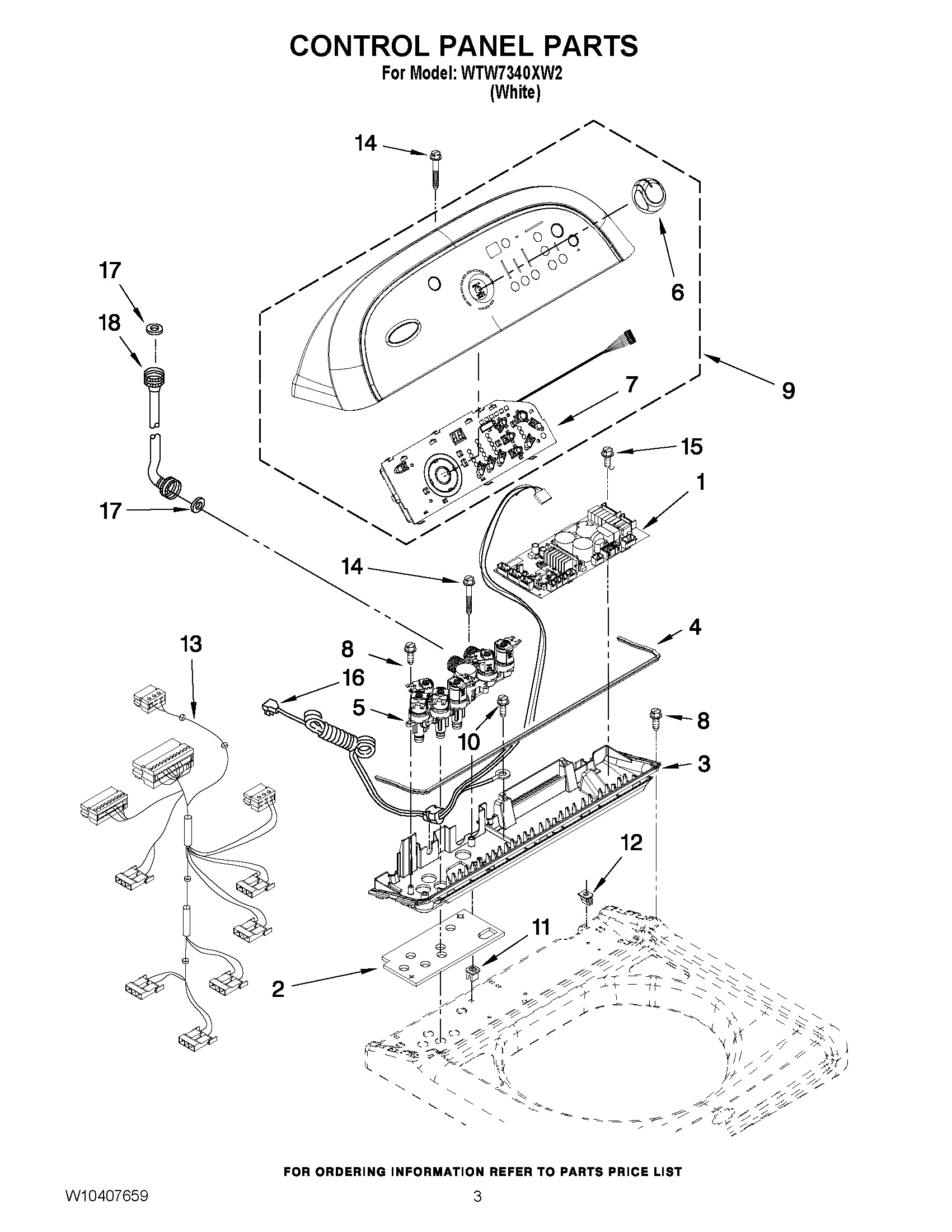 02 - CONTROL PANEL PARTS