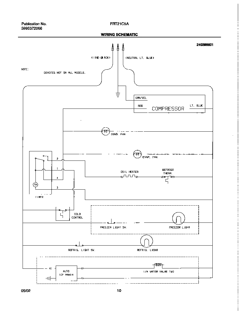 10 - WIRING SCHEMATIC