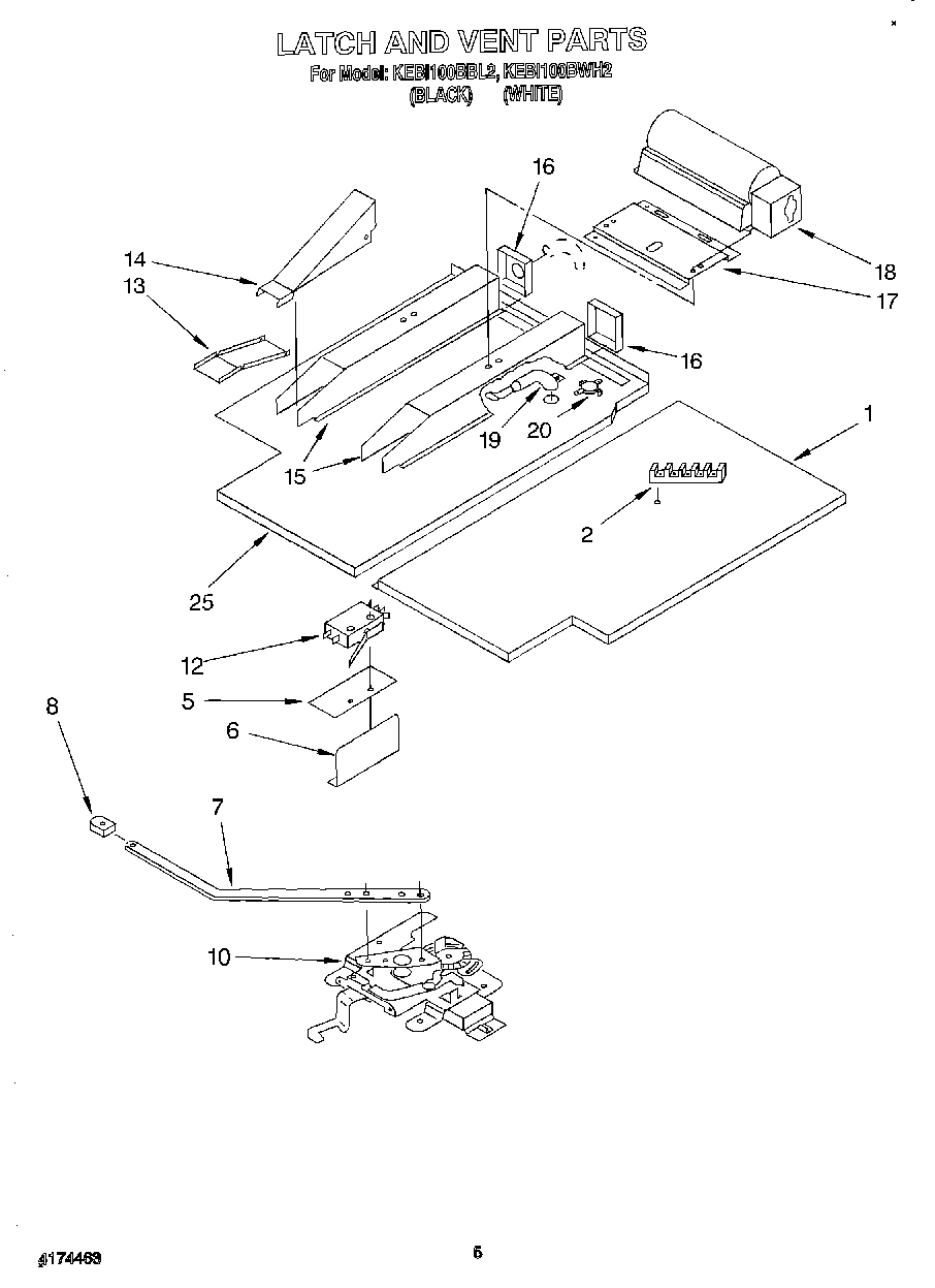 04 - LATCH AND VENT, OPTIONAL