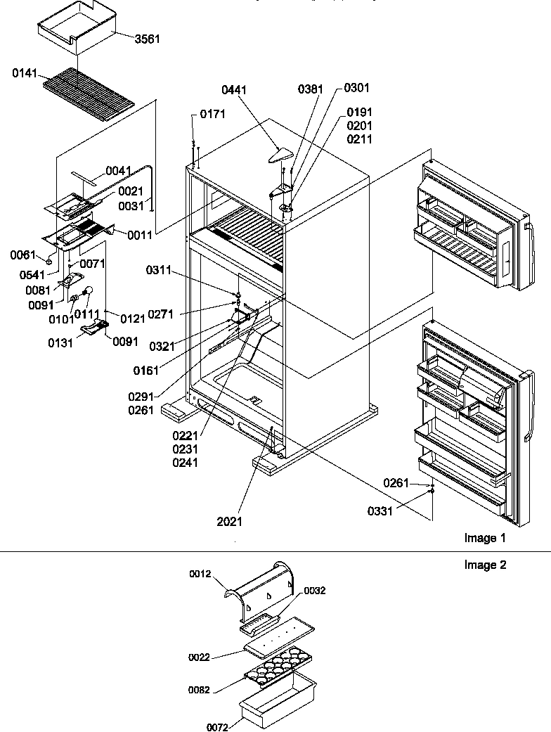 03 - DOOR HINGES/FZ SHELF & ACCESSORIES