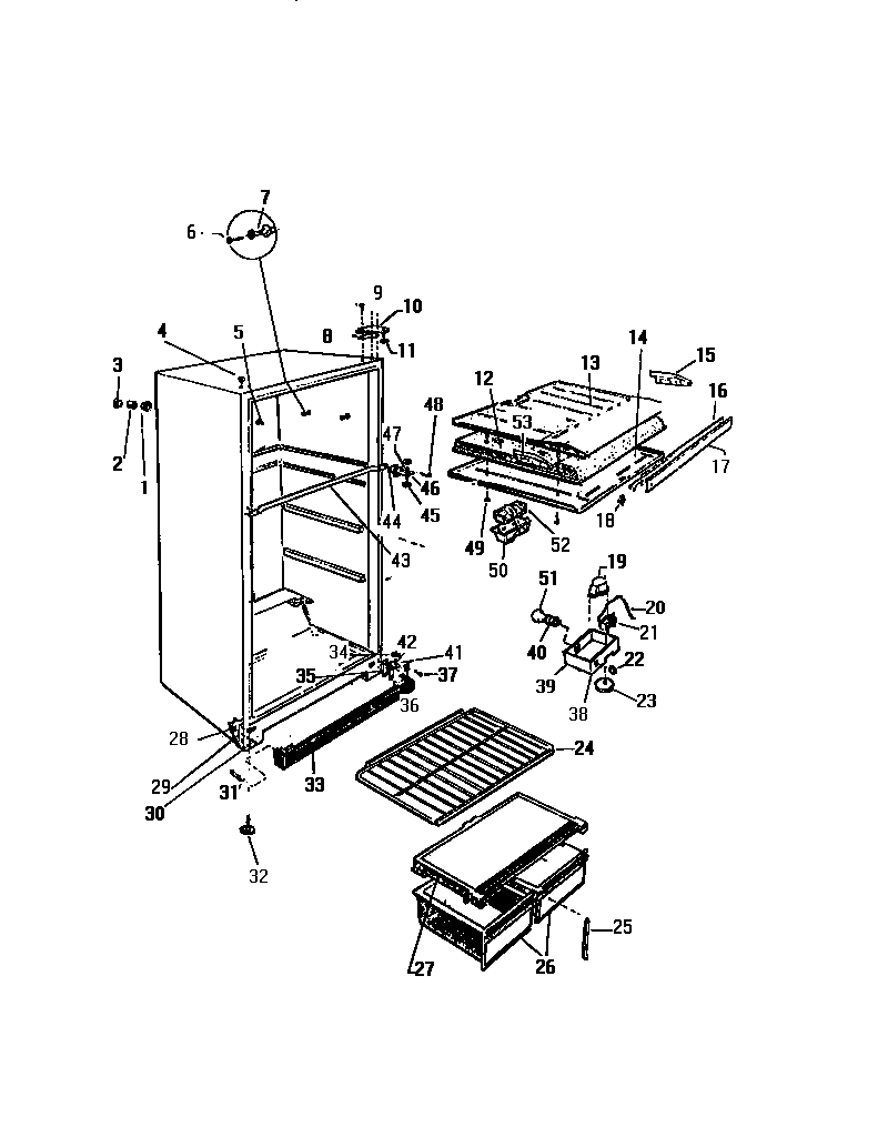 03 - CABINET, SHELVES, DIVIDER