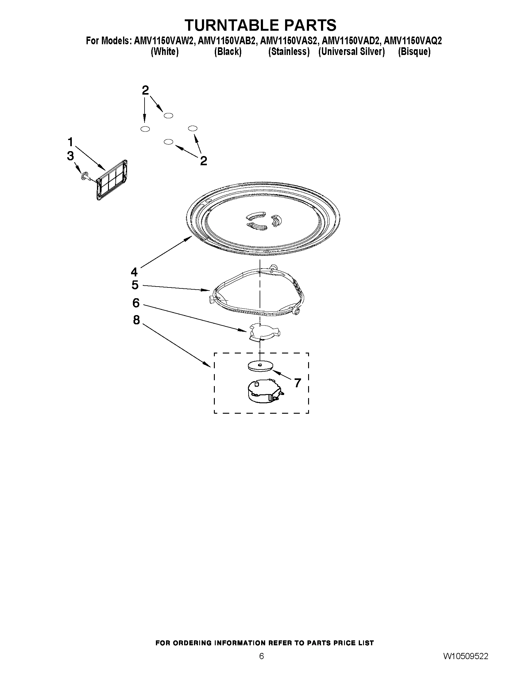 05 - TURNTABLE PARTS