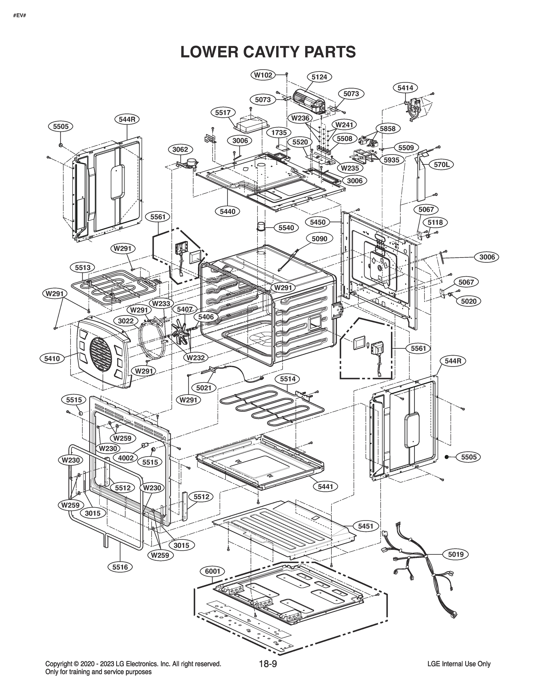 LOWER CAVITY PARTS