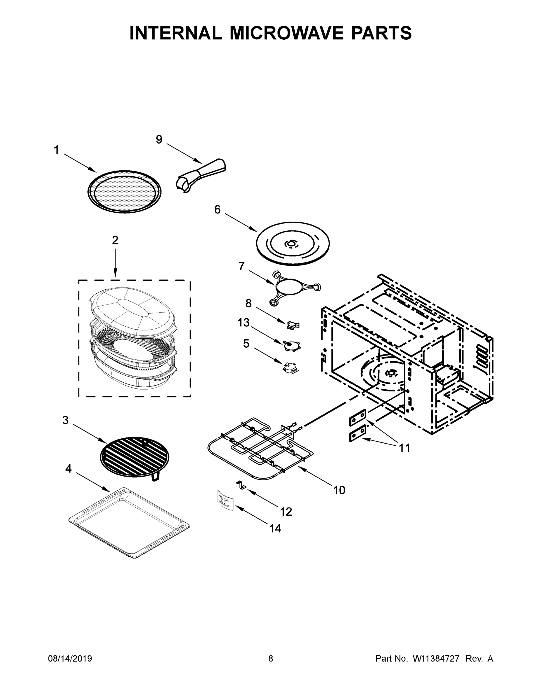 05 - INTERNAL MICROWAVE PARTS