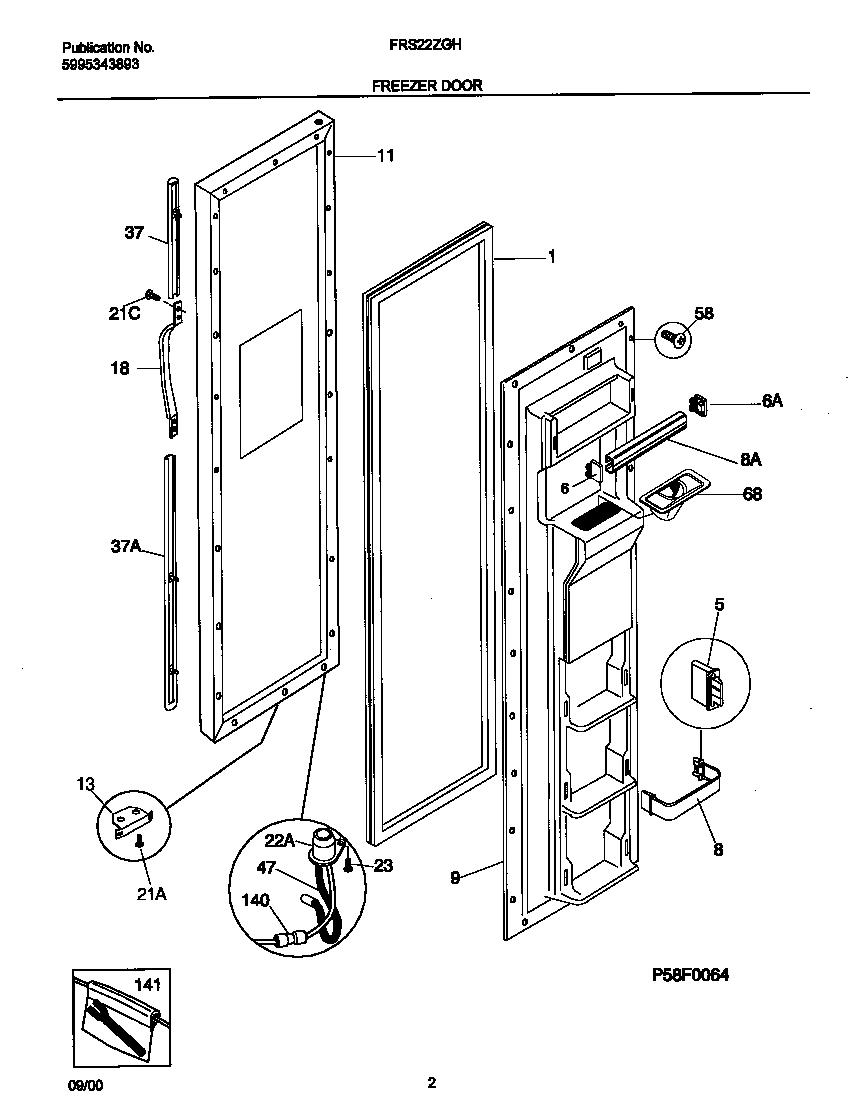 02 - FREEZER DOOR