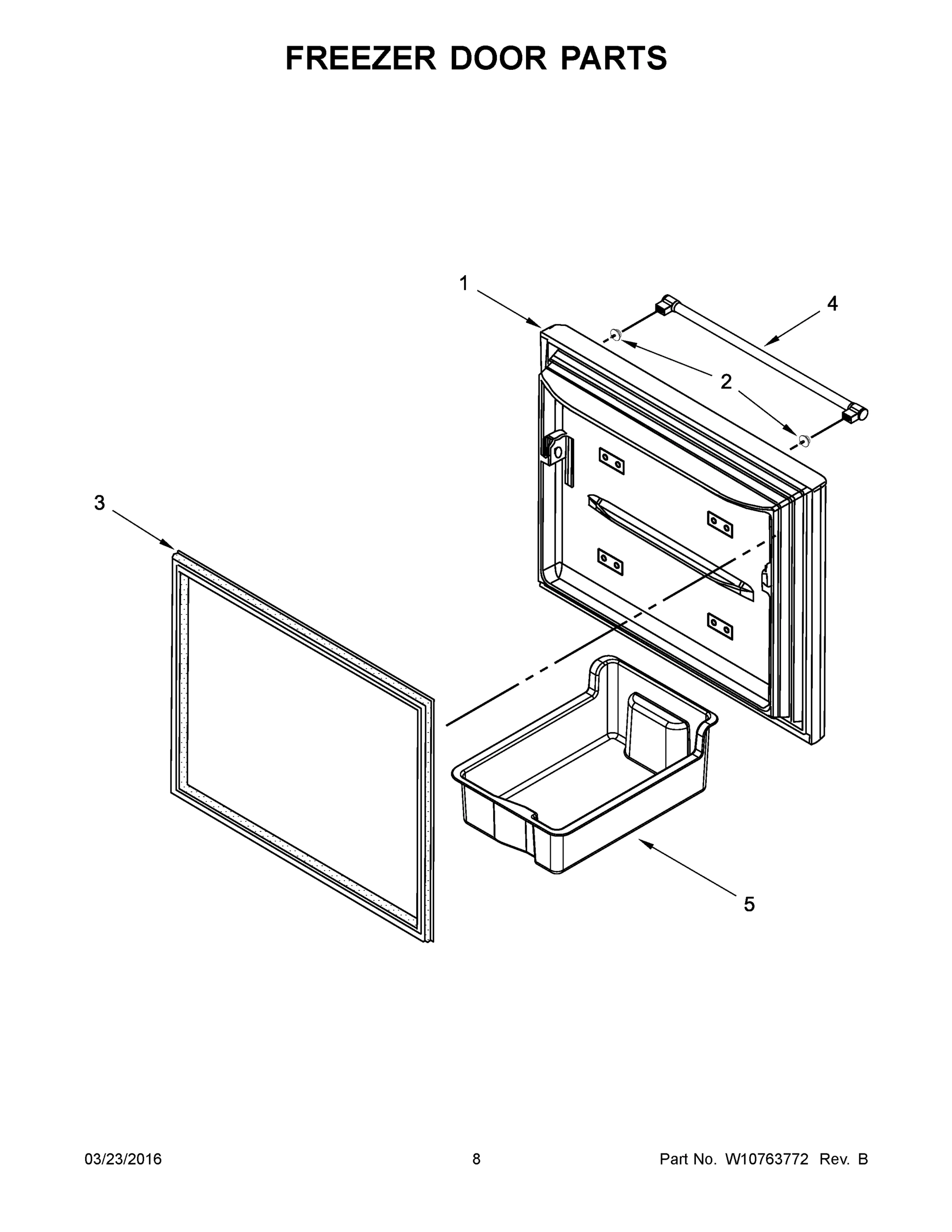 05 - FREEZER DOOR PARTS