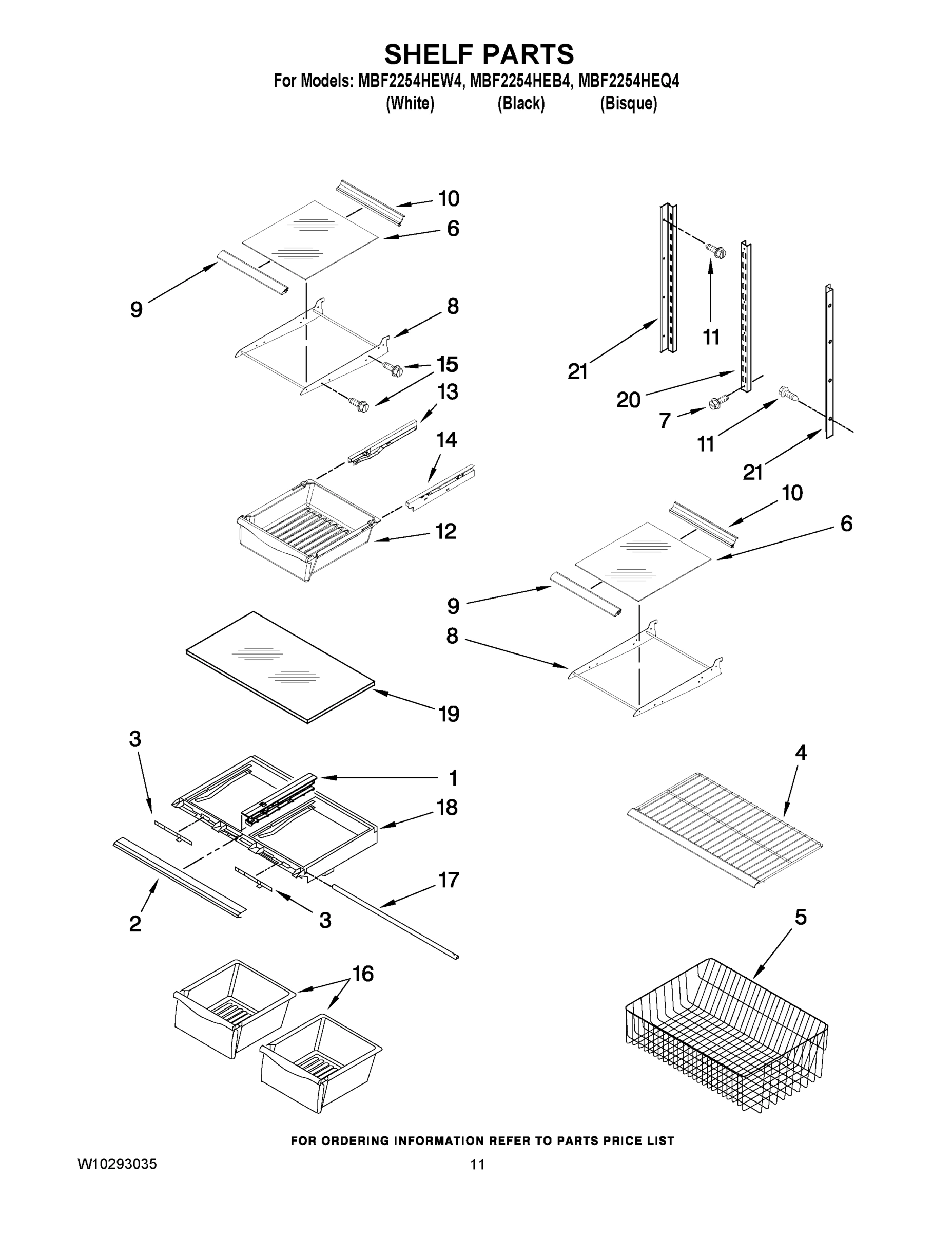 07 - SHELF PARTS