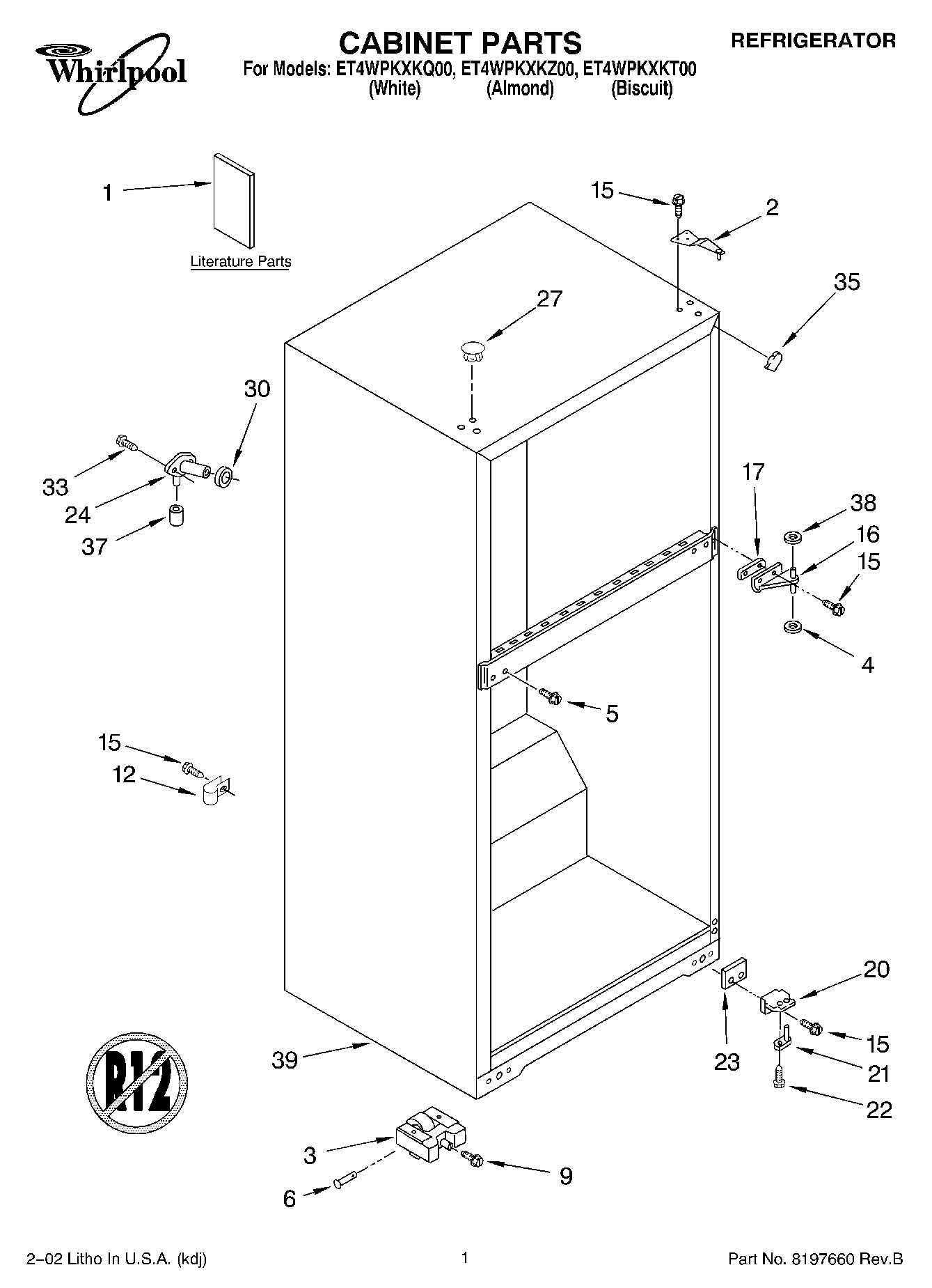 01 - CABINET, LITERATURE