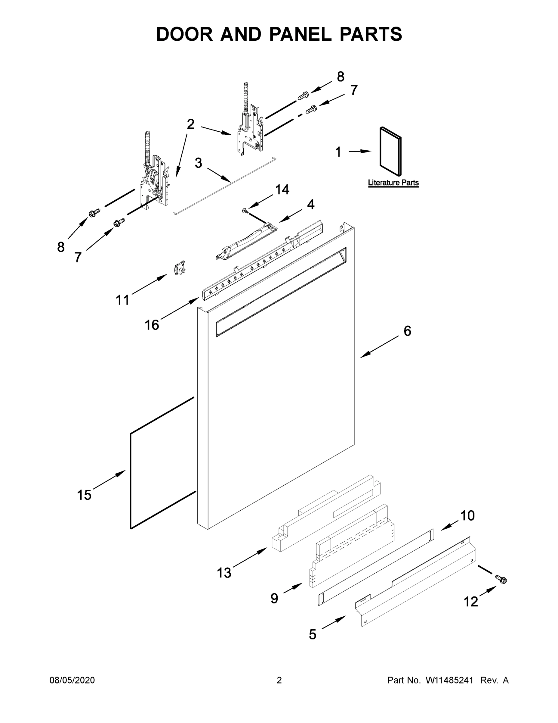 02 - DOOR AND PANEL PARTS