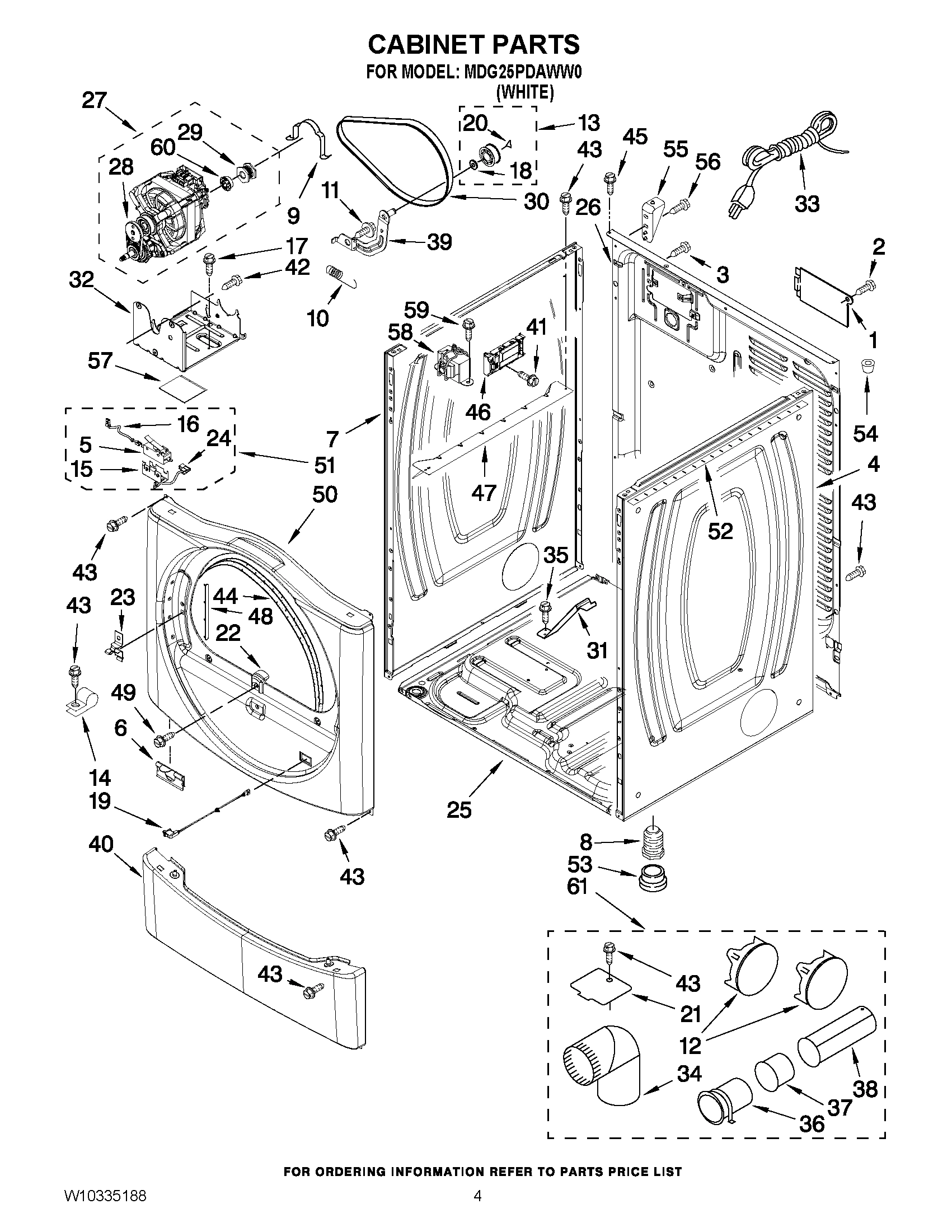 02 - CABINET PARTS