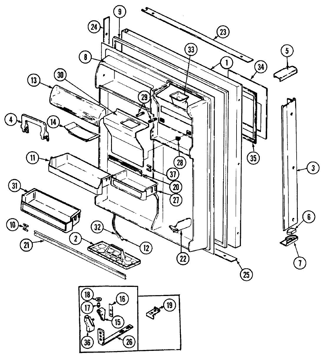 04 - FRESH FOOD DOOR