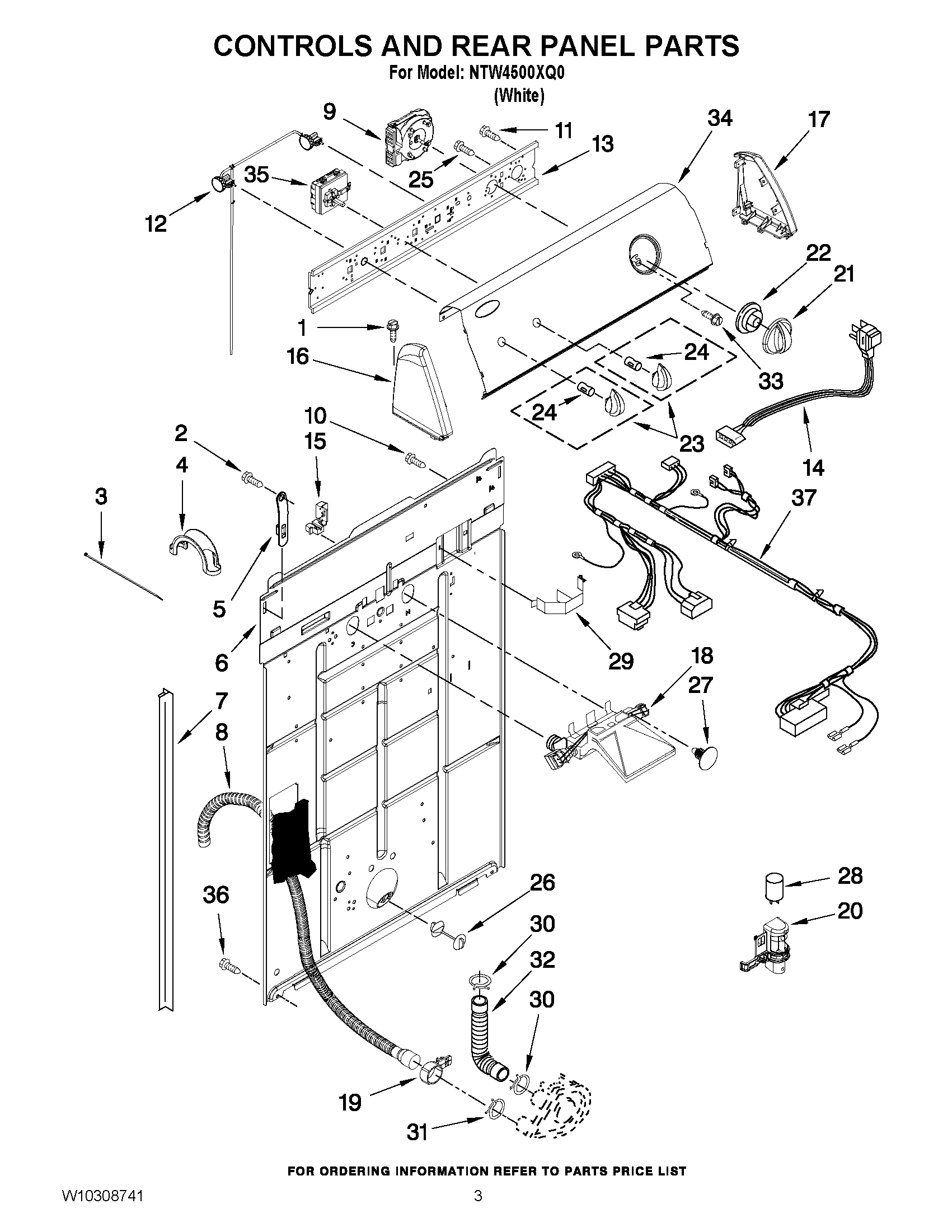 02 - CONTROLS AND REAR PANEL PARTS