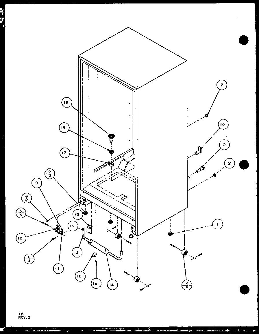 02 - CABINET BOTTOM AND BACK