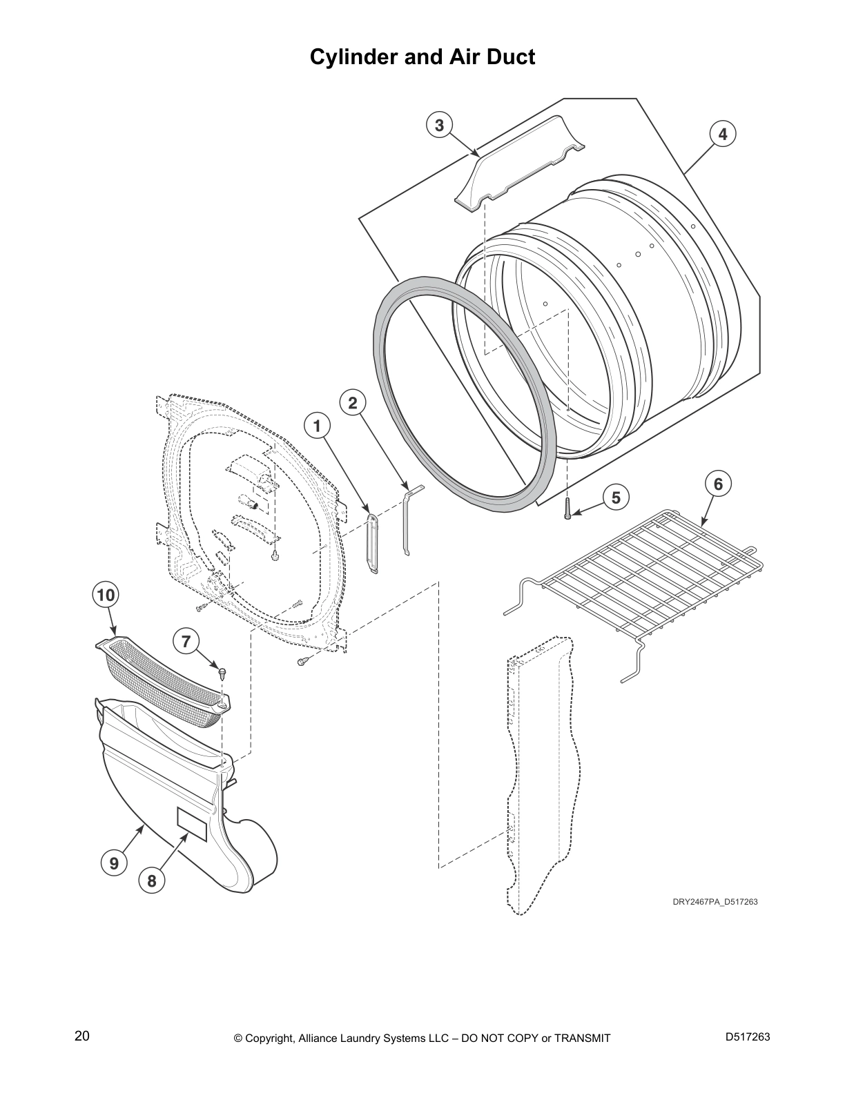 Cylinder and Air Duct