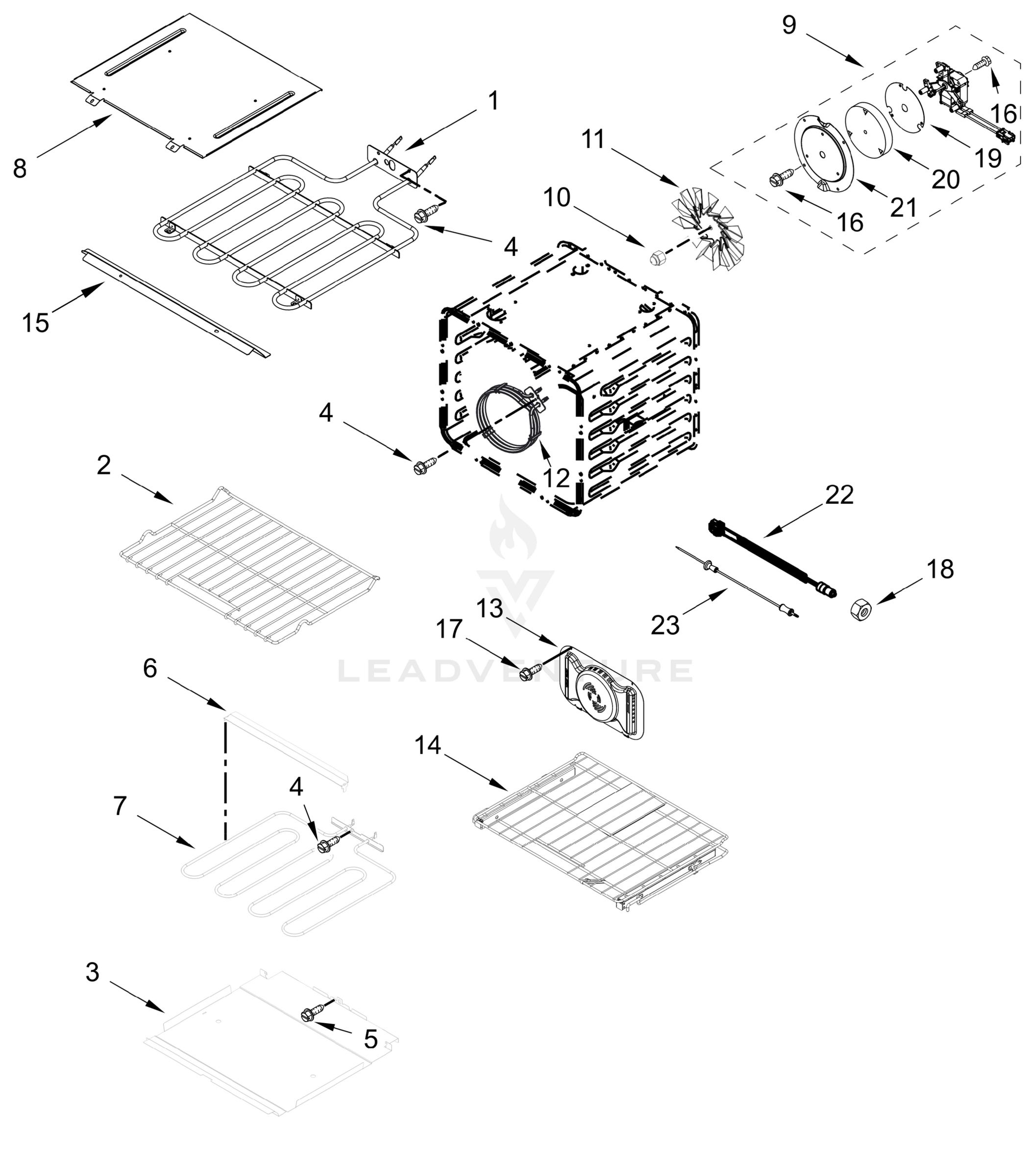 INTERNAL OVEN PARTS
