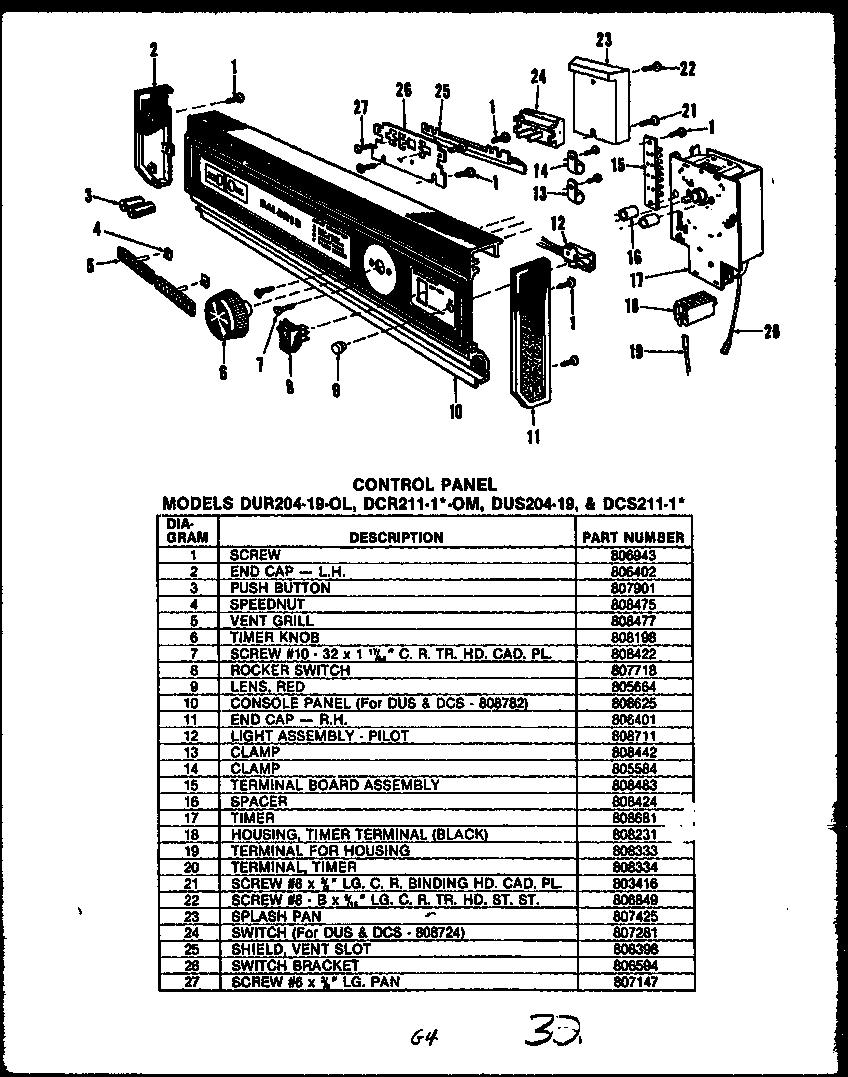 01 - CONTROL PANEL