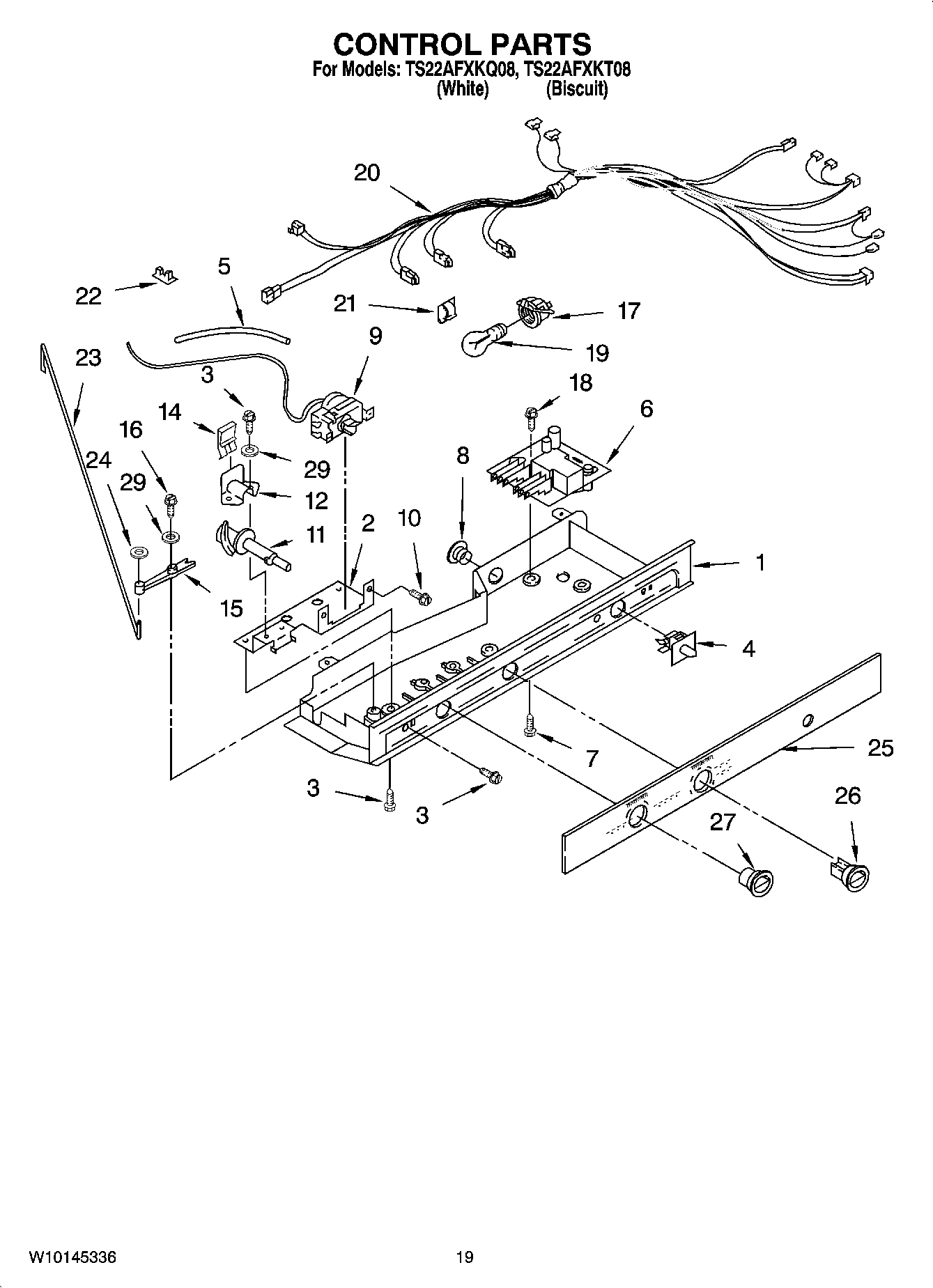 12 - CONTROL PARTS, OPTIONAL PARTS