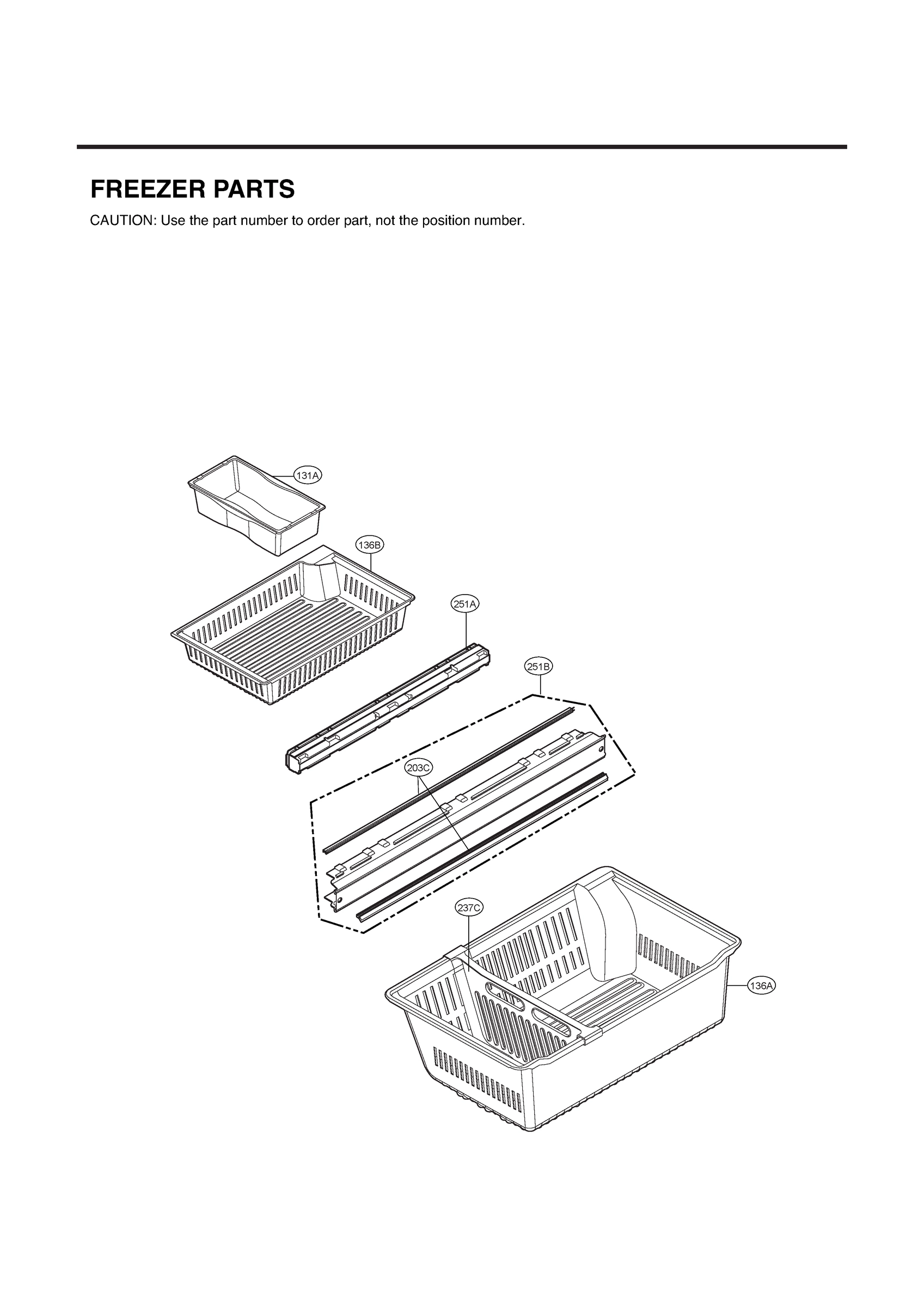 FREEZER PARTS