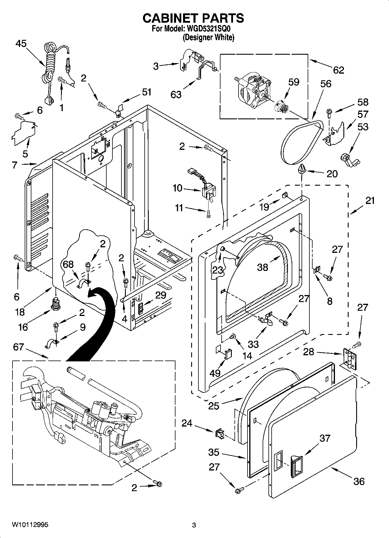 02 - CABINET PARTS