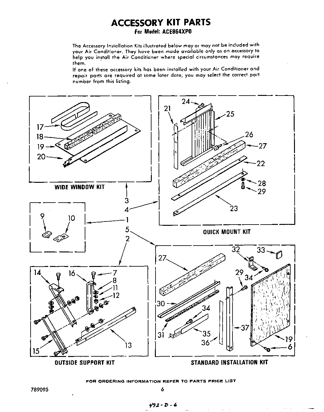 04 - ACCESSORY KIT , LITERATURE