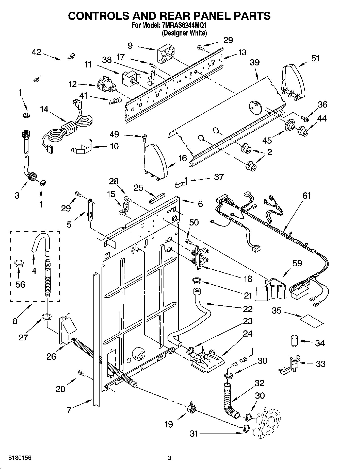 02 - CONTROLS AND REAR PANEL PARTS