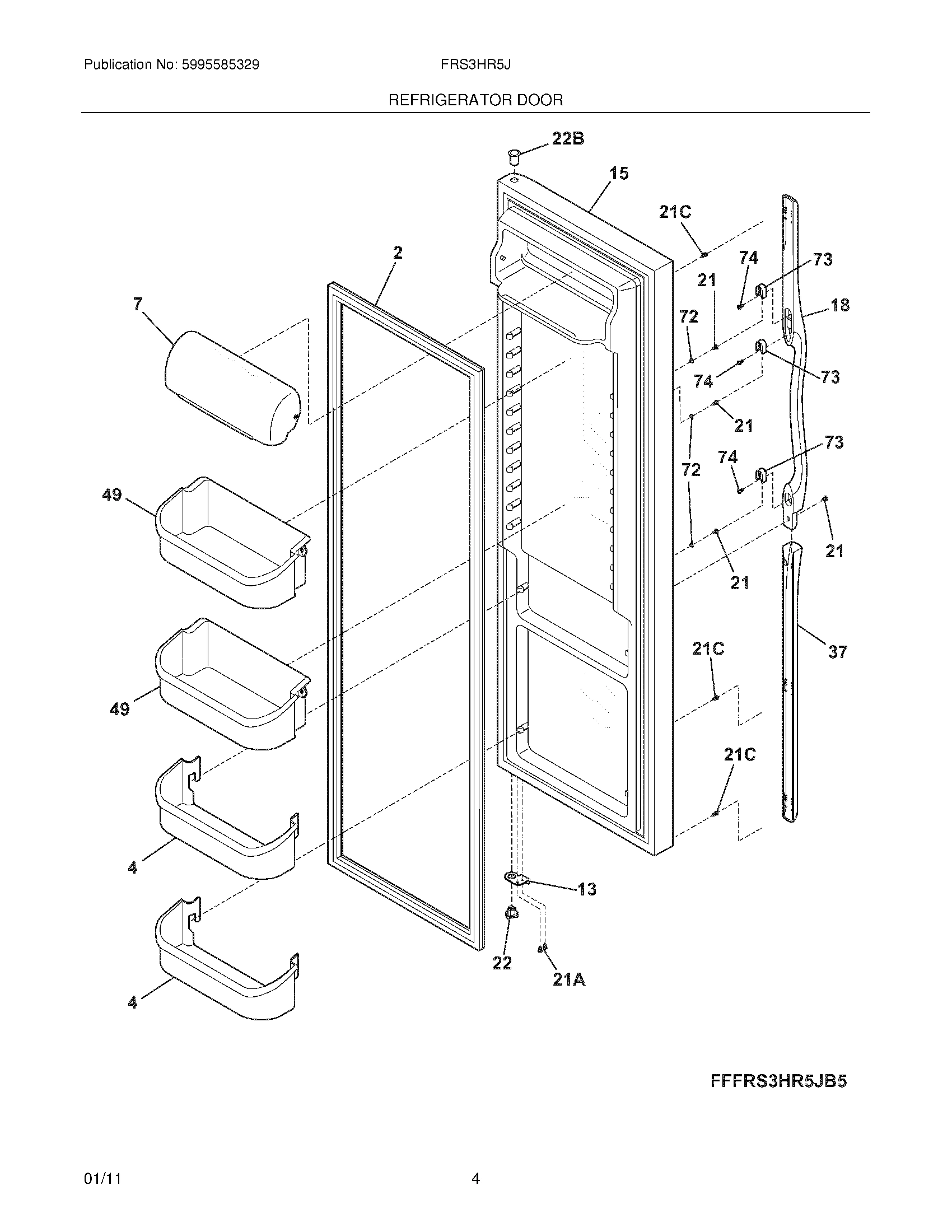 05 - REFRIGERATOR DOOR
