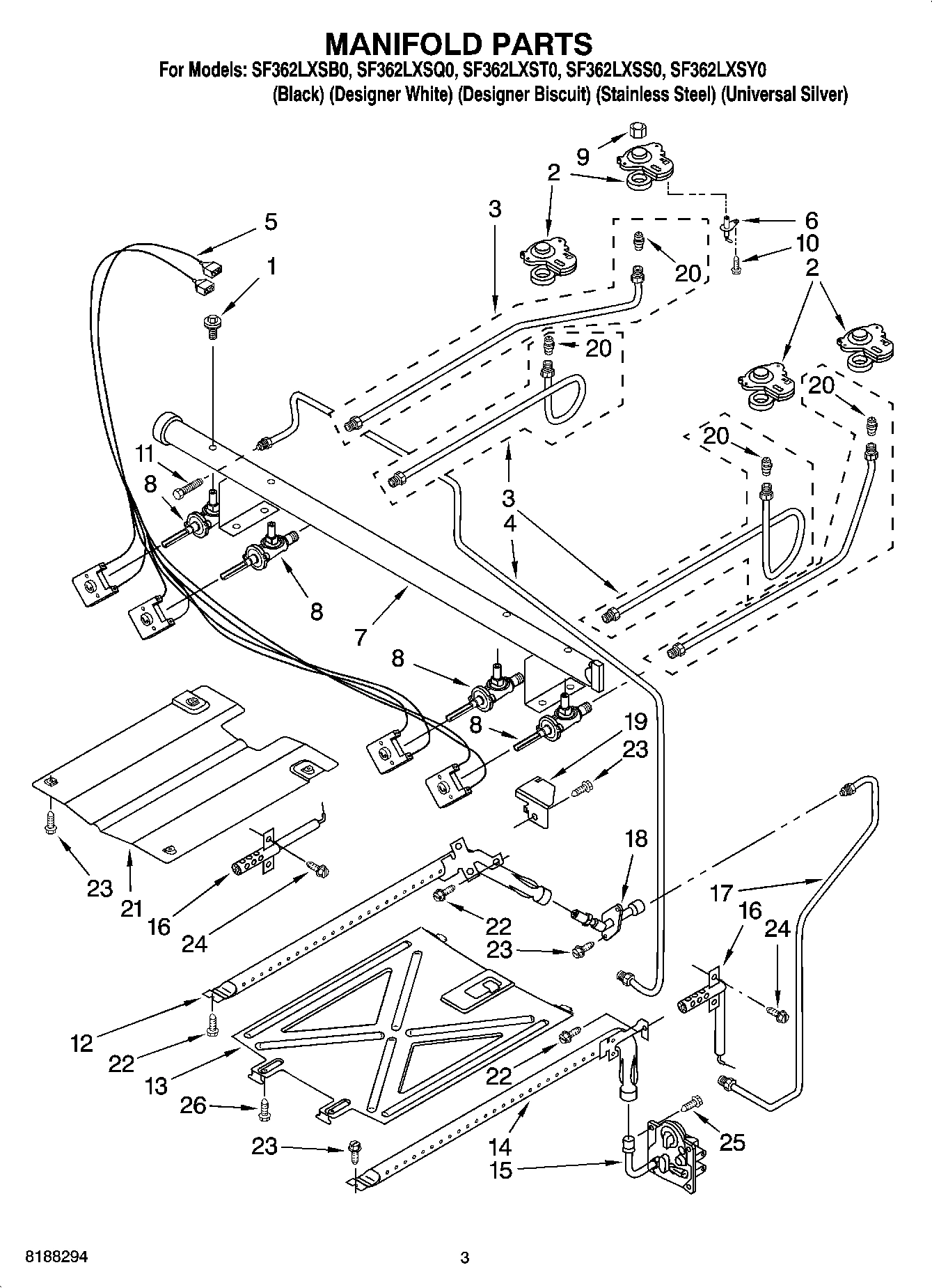 03 - MANIFOLD PARTS