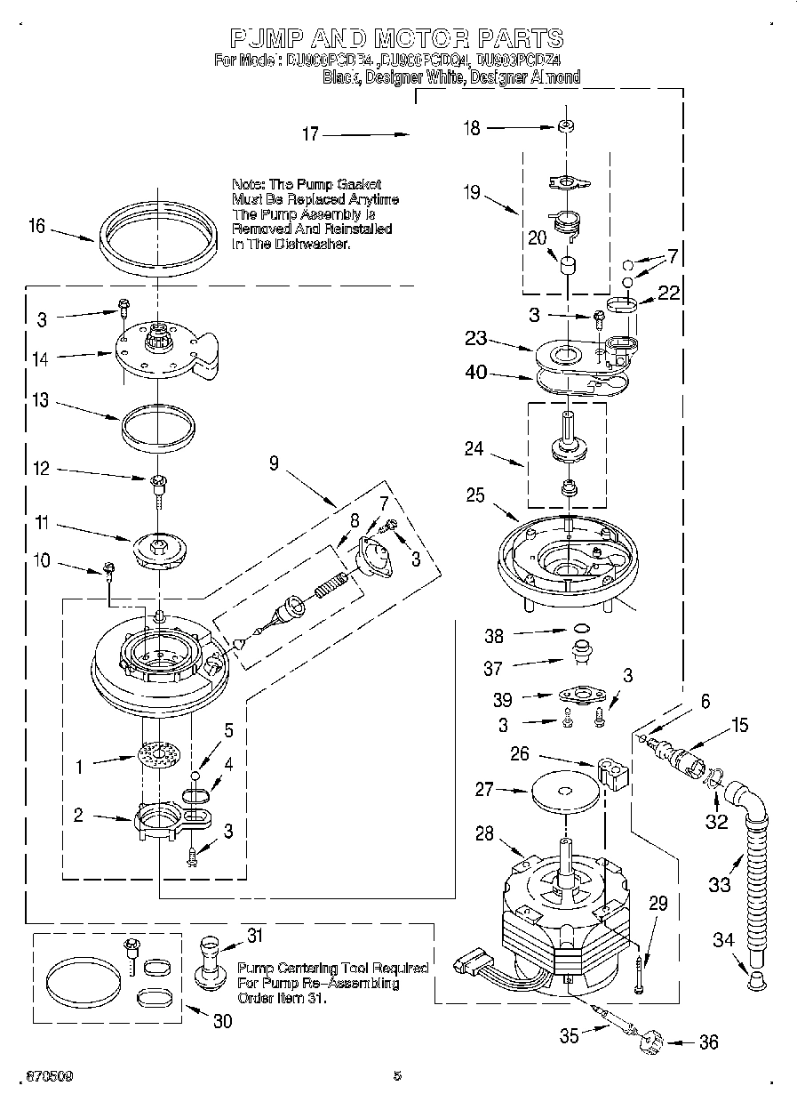 04 - PUMP AND MOTOR