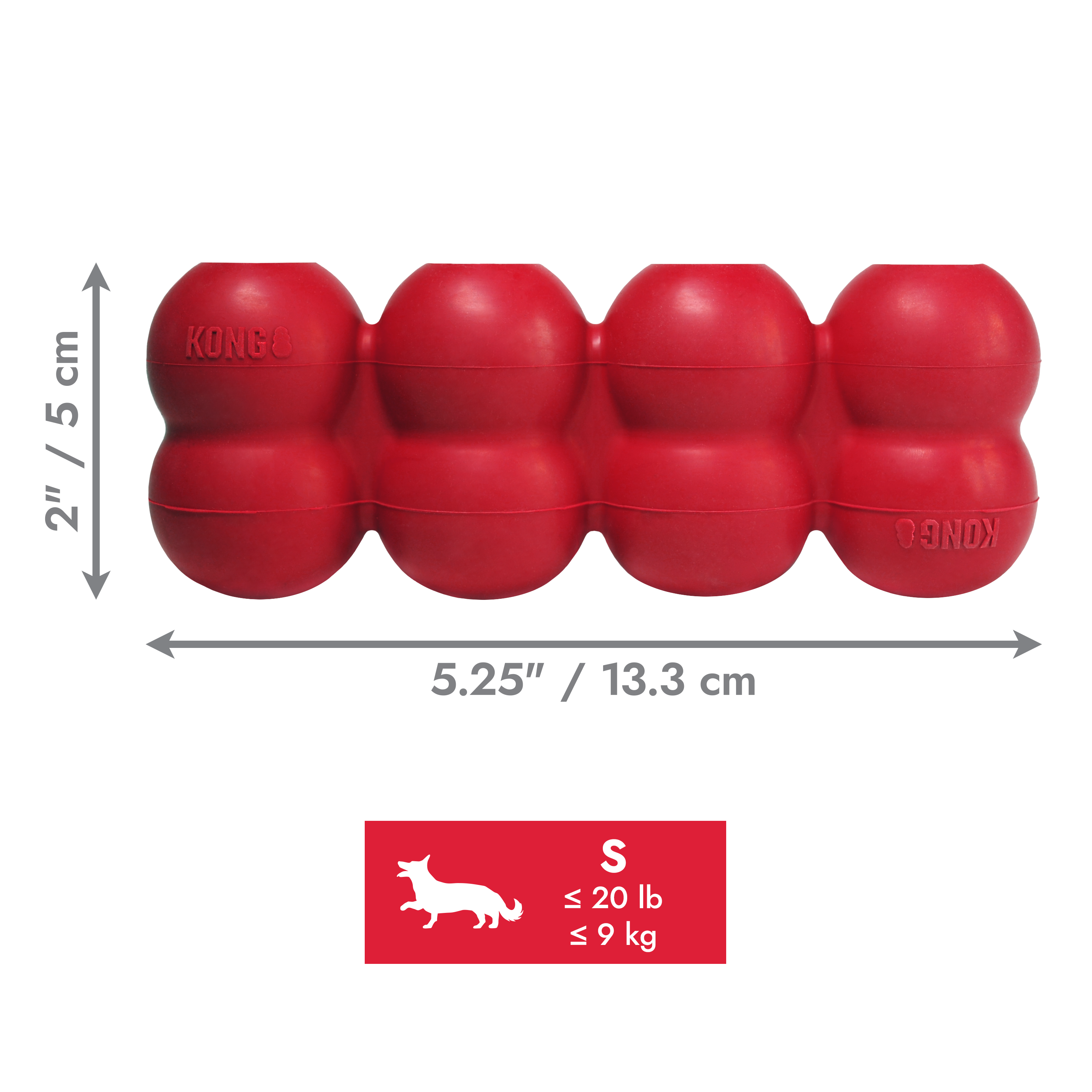 KONG Goodie Ribbon dimoffpack product image