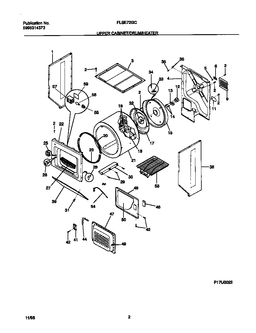 02 - P17U0022 DRY CAB,DRM,HTR