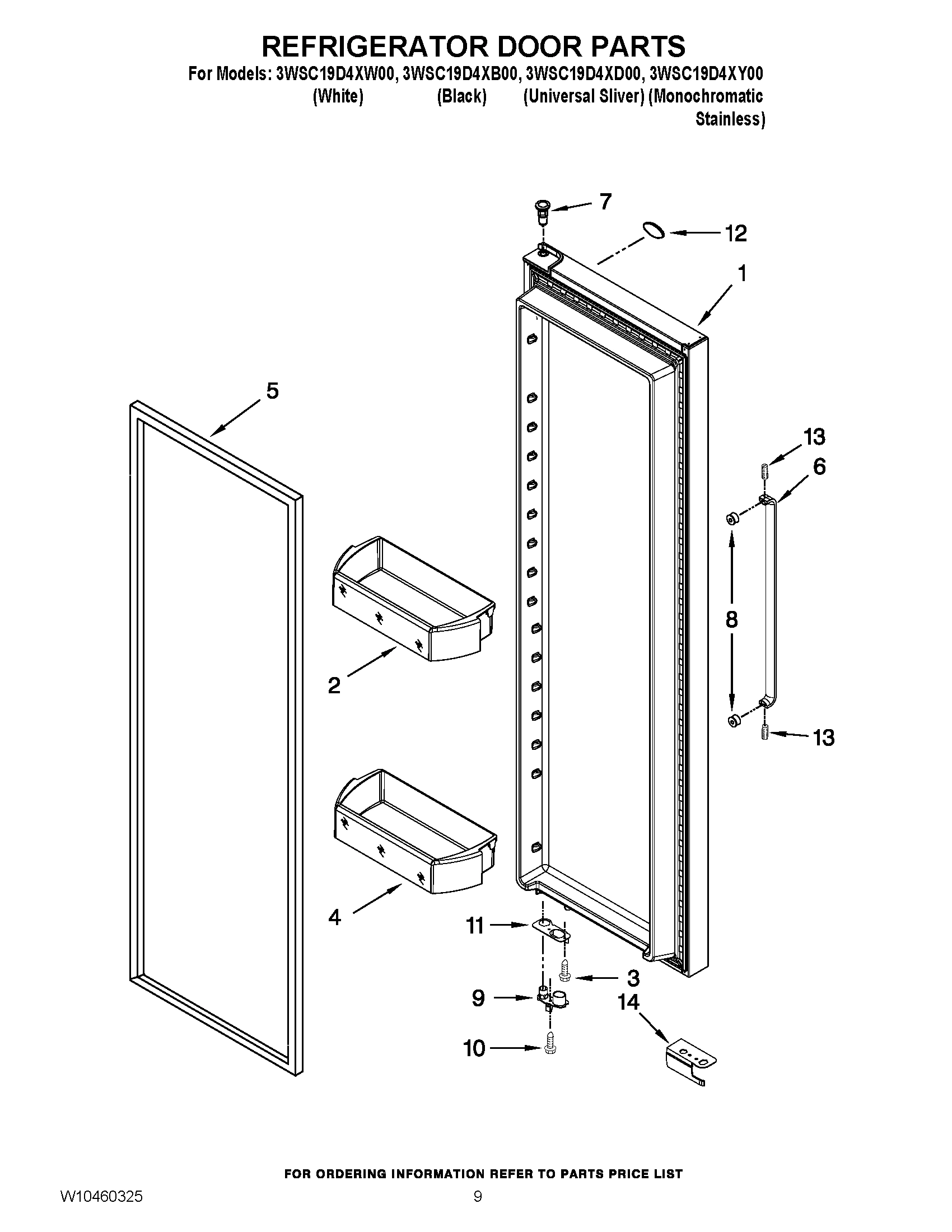06 - REFRIGERATOR DOOR PARTS