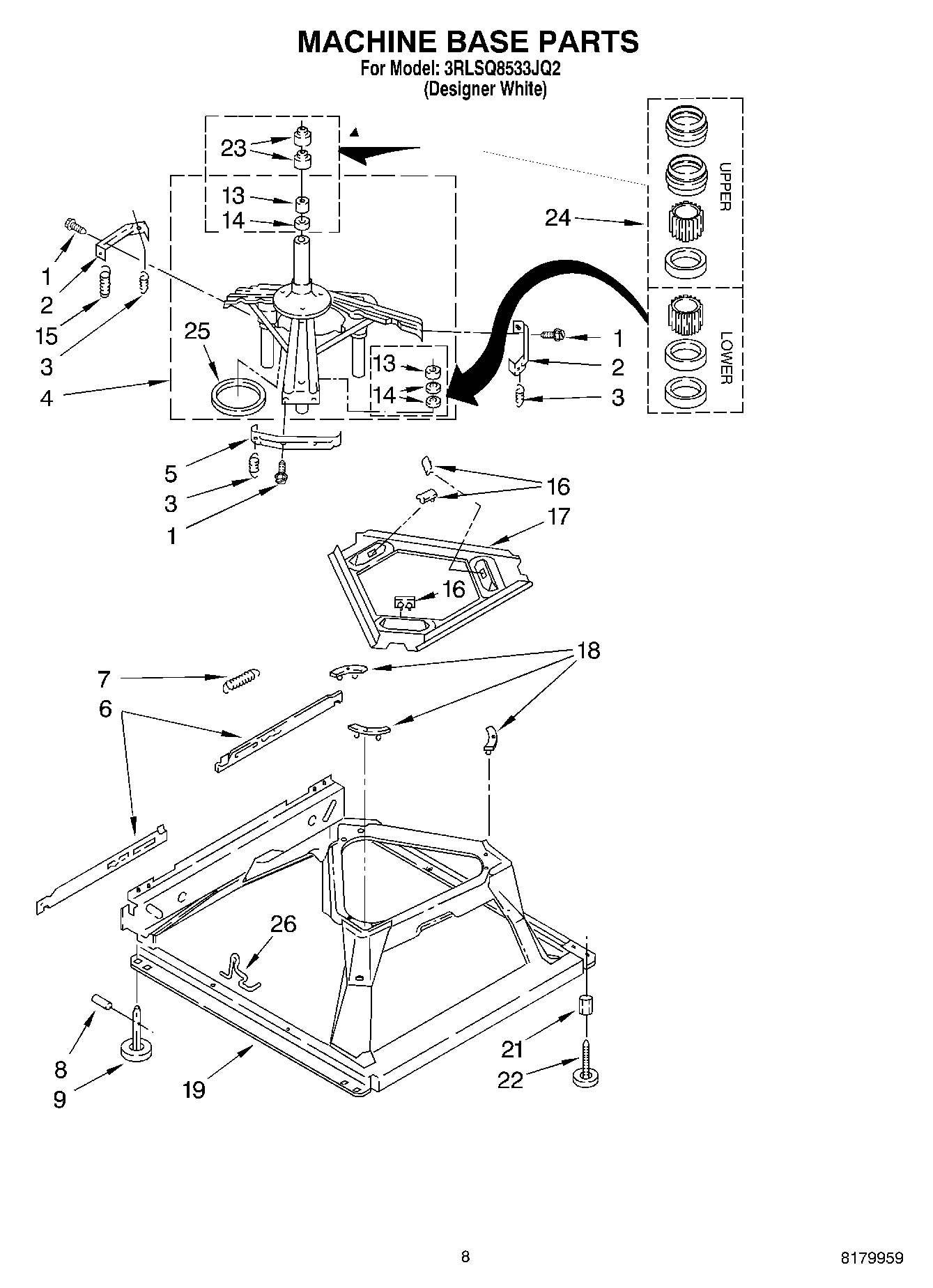 05 - MACHINE BASE PARTS