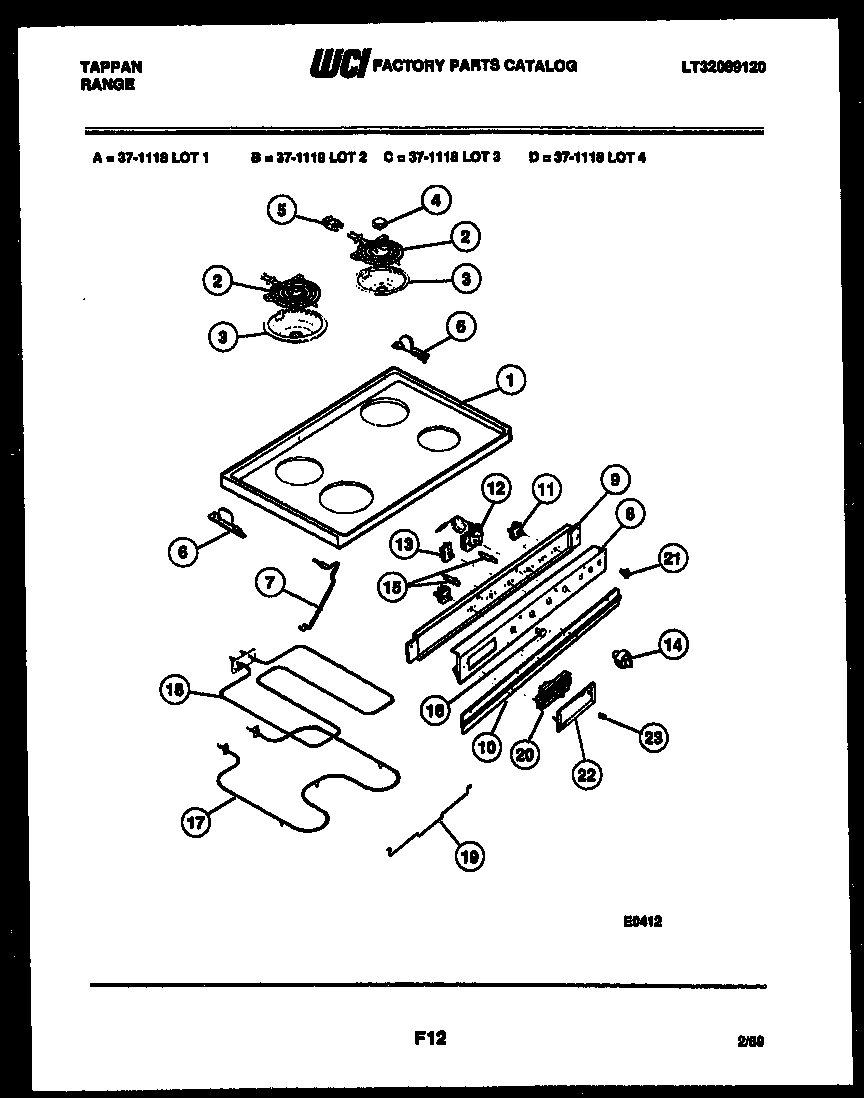 02 - COOKTOP, BROILER AND BACKGUARD