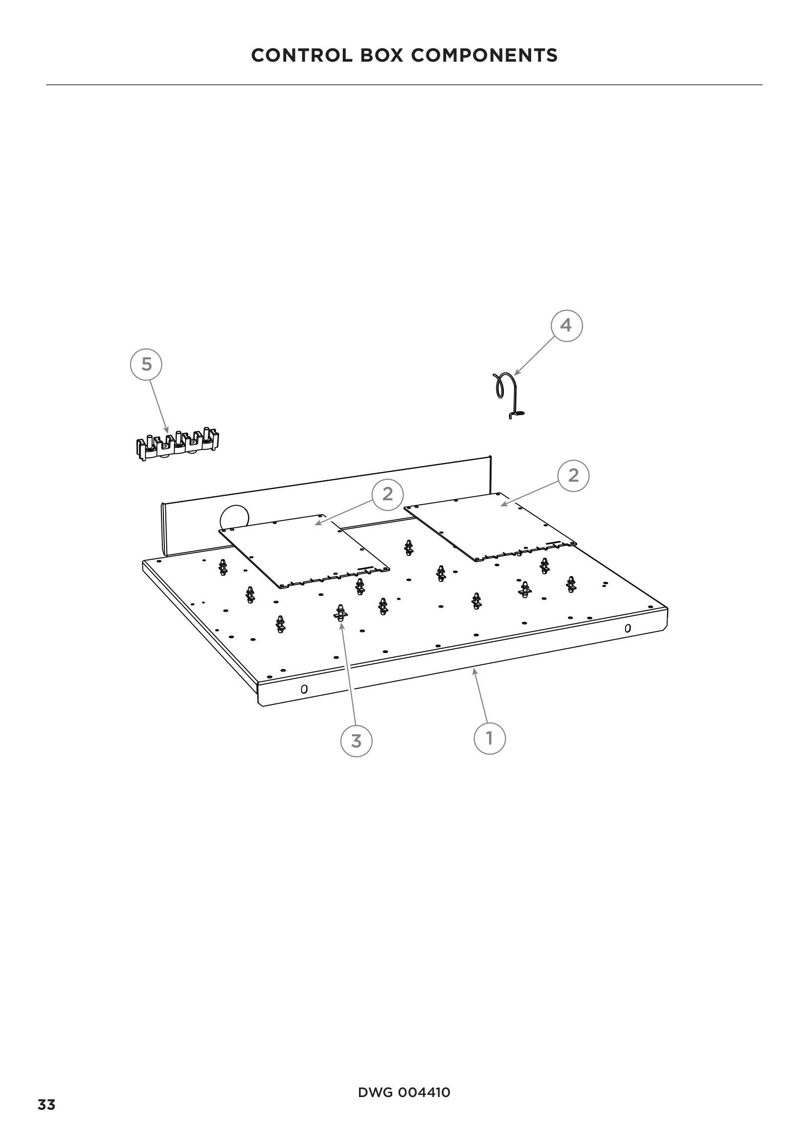 CONTROL BOX COMPONENTS