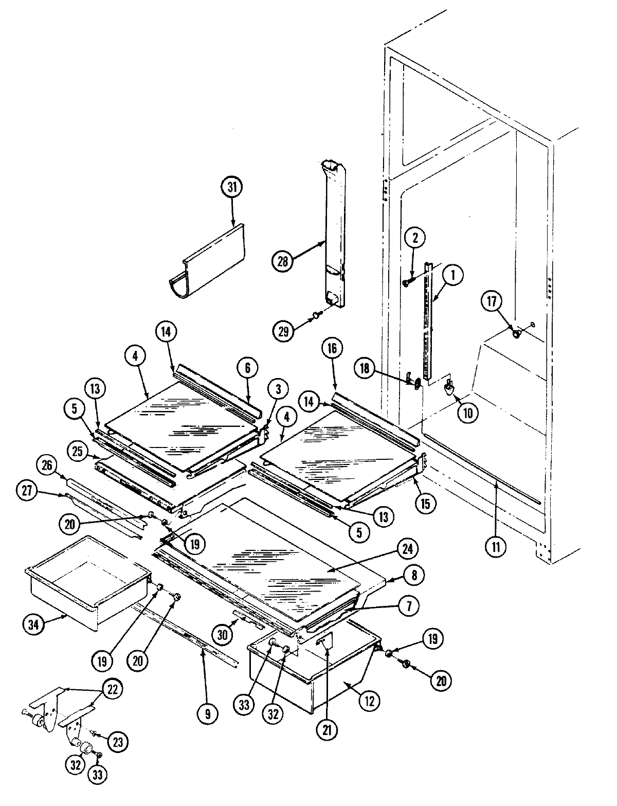 04 - SHELVES & ACCESSORIES