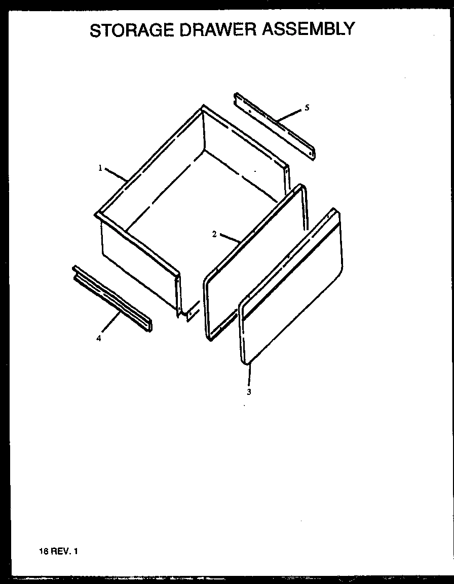 06 - STORAGE DRAWER ASSY