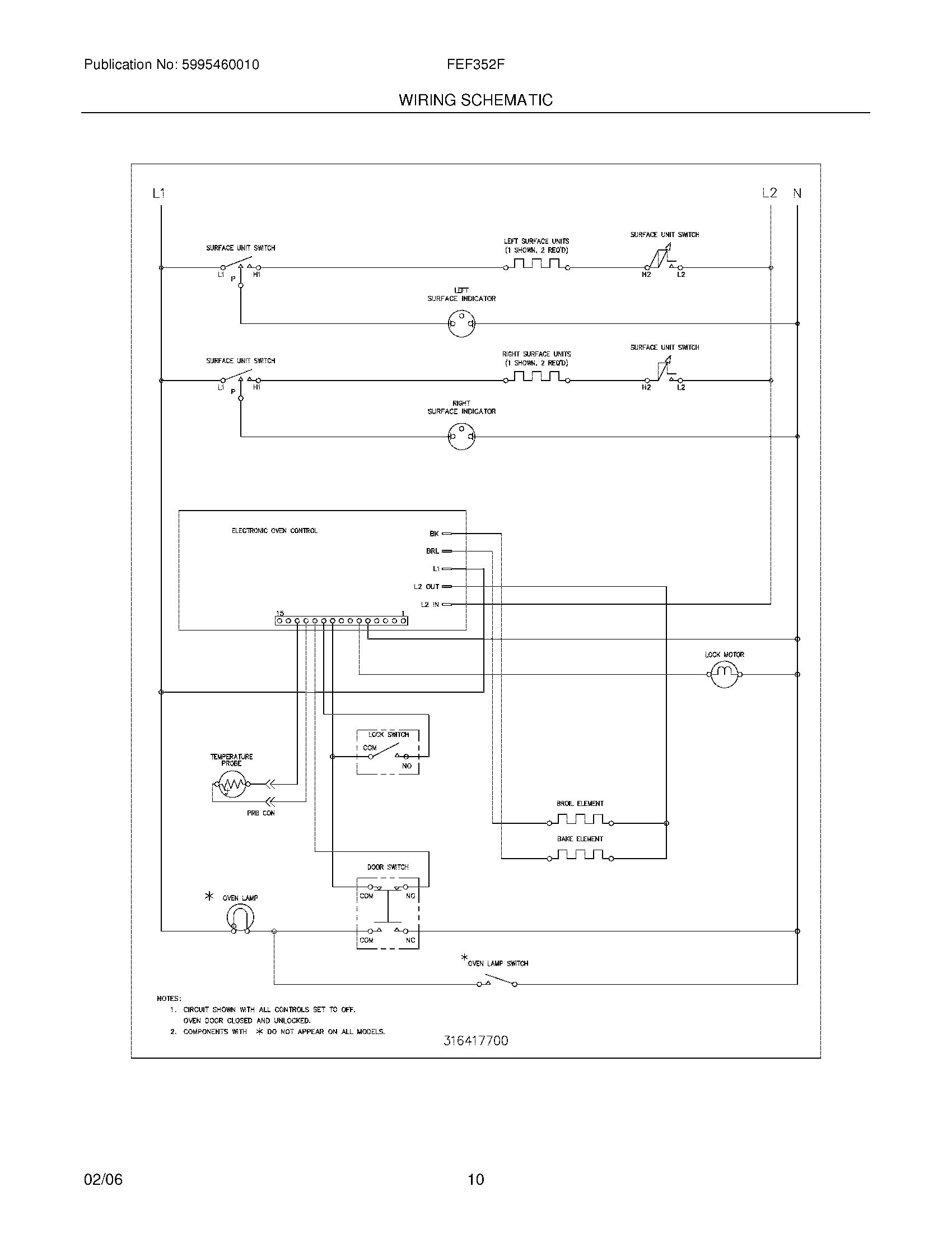 10 - WIRING SCHEMATIC