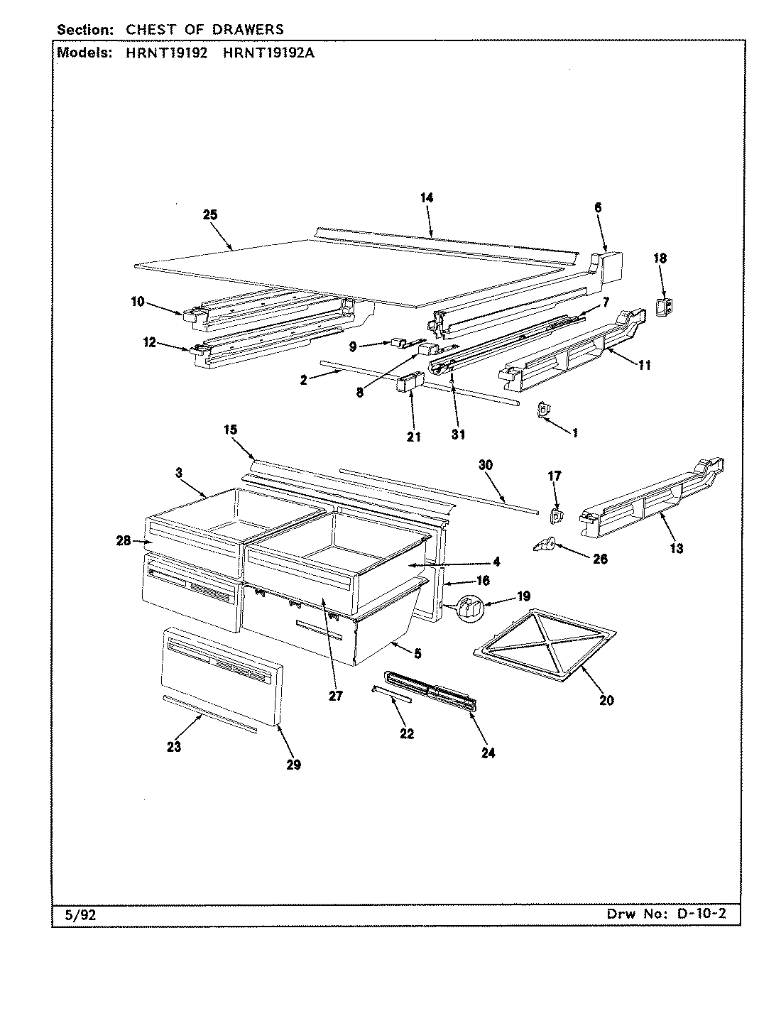 01 - CHEST OF DRAWERS