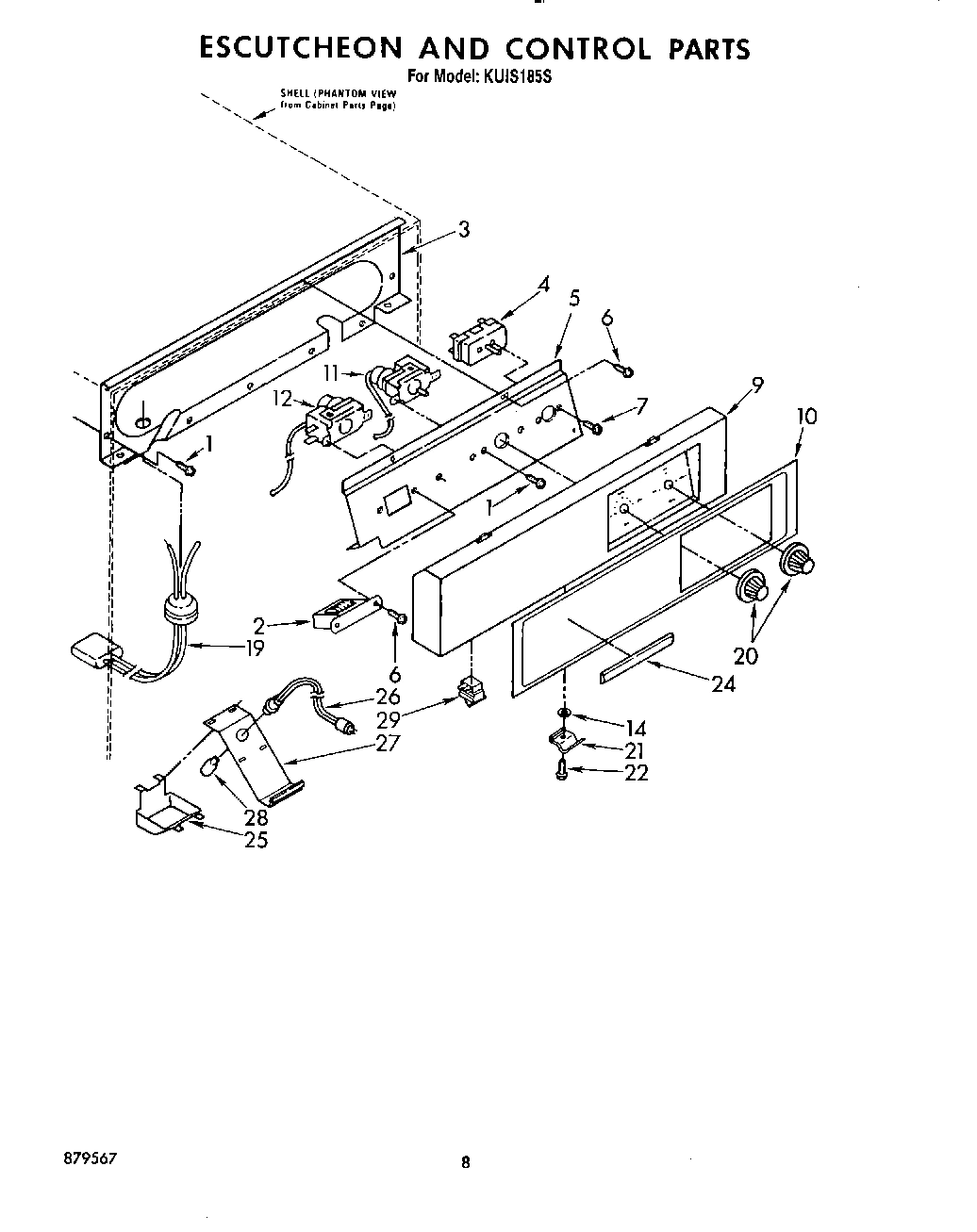 06 - ESCUTCHEON AND CONTROL