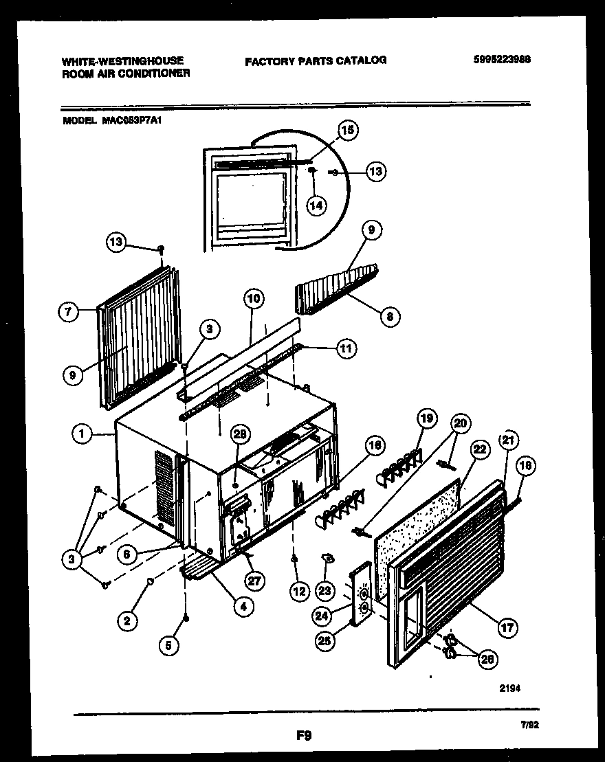 02 - CABINET PARTS